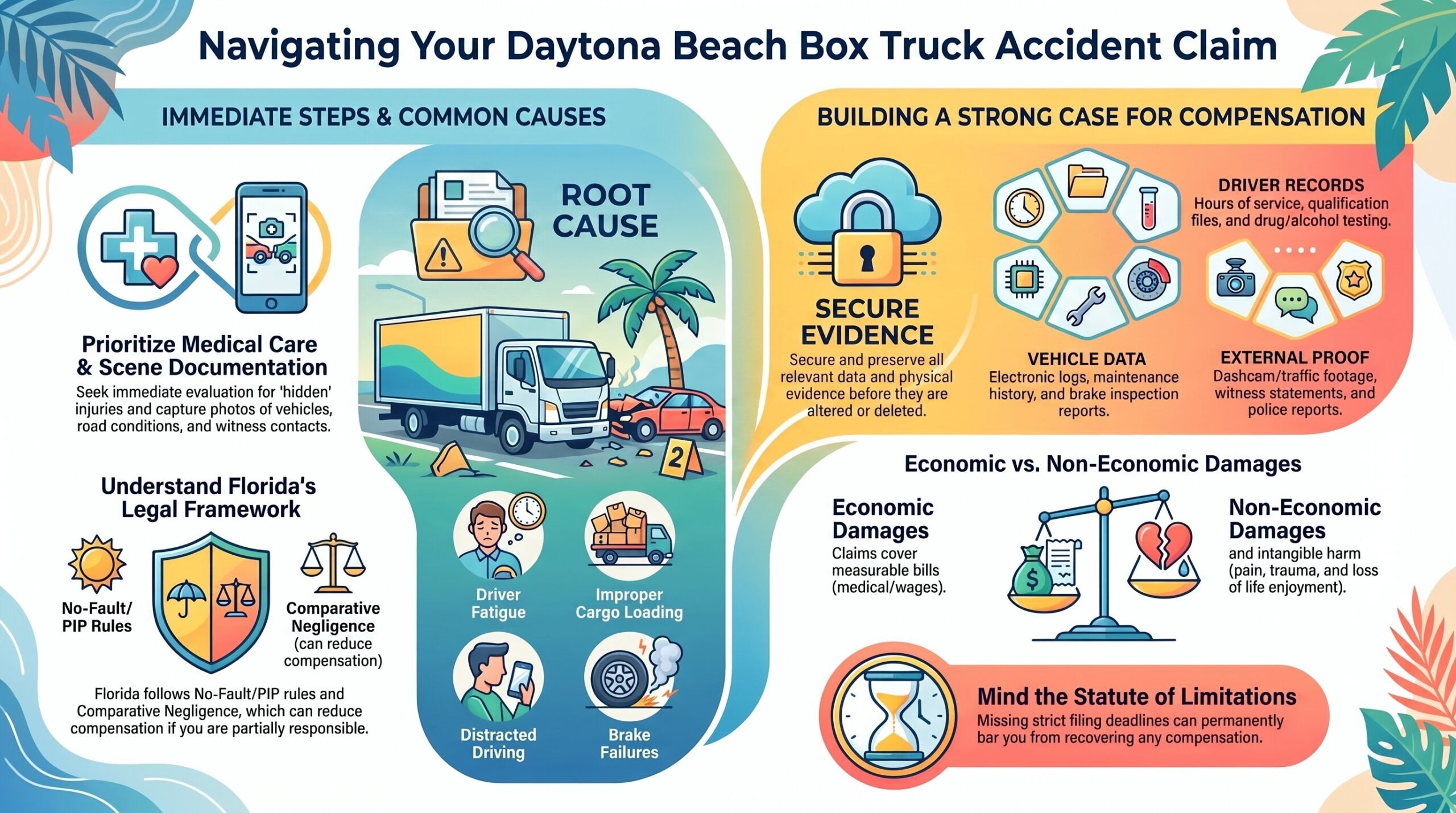 Navigating Box Truck Accident Claims