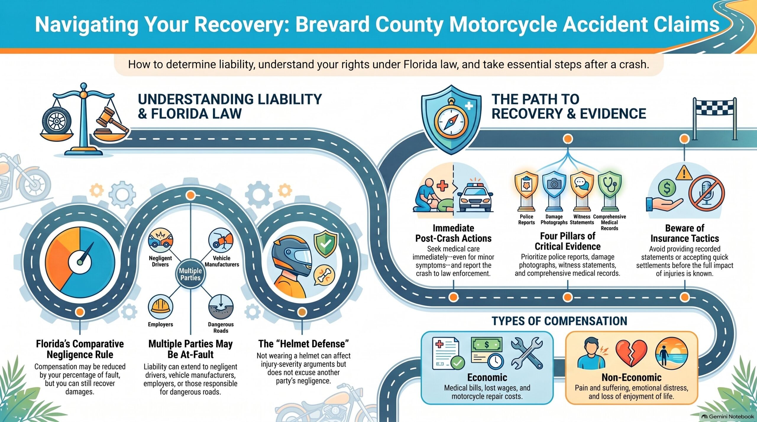 Navigating Motorcycle Accident Claims