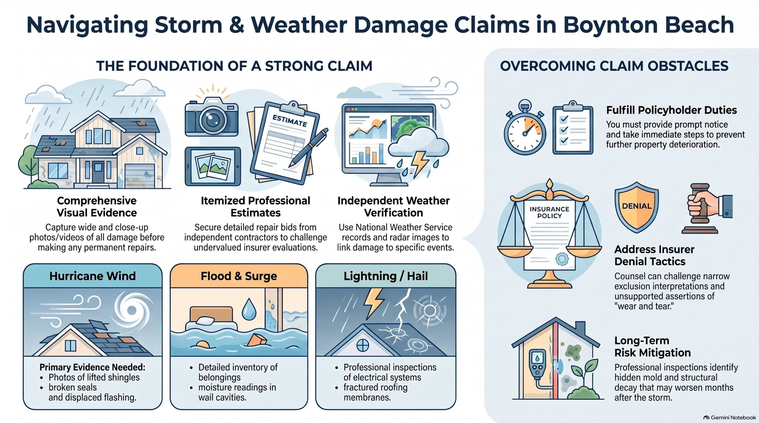 Navigating Storm Damage Claims