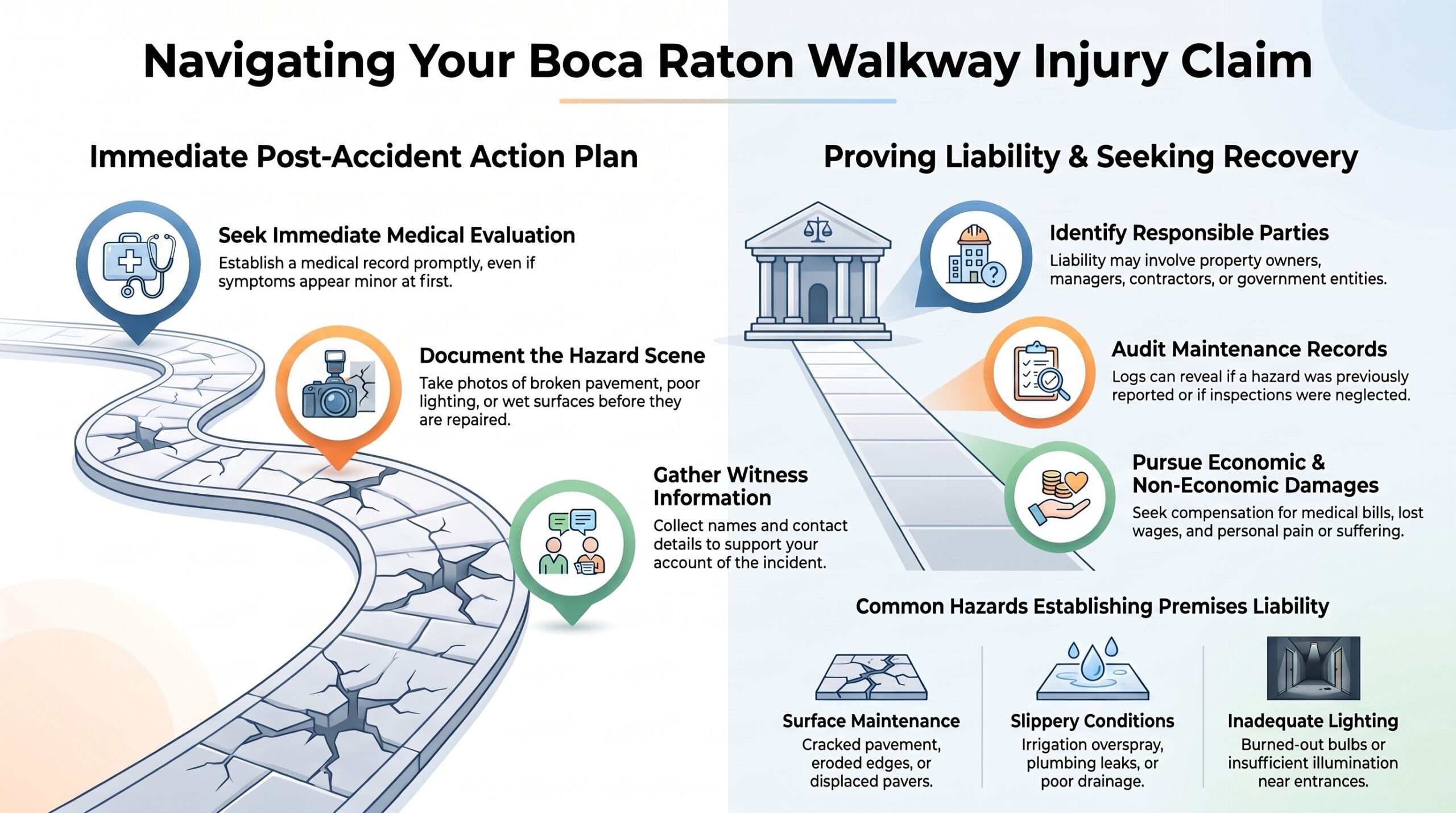 Navigating Walkway Injury Claims