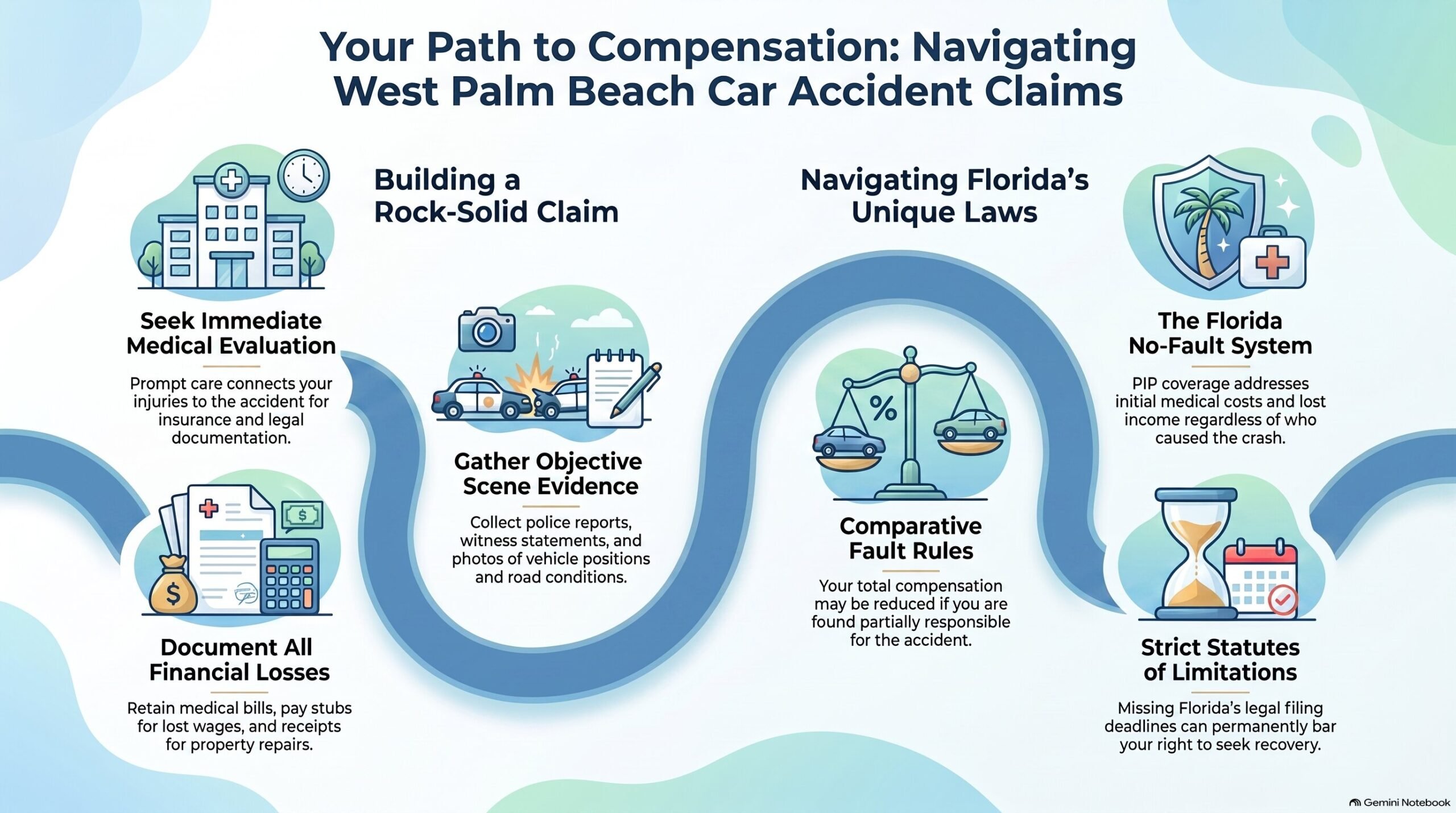 Path to Car Accident Compensation