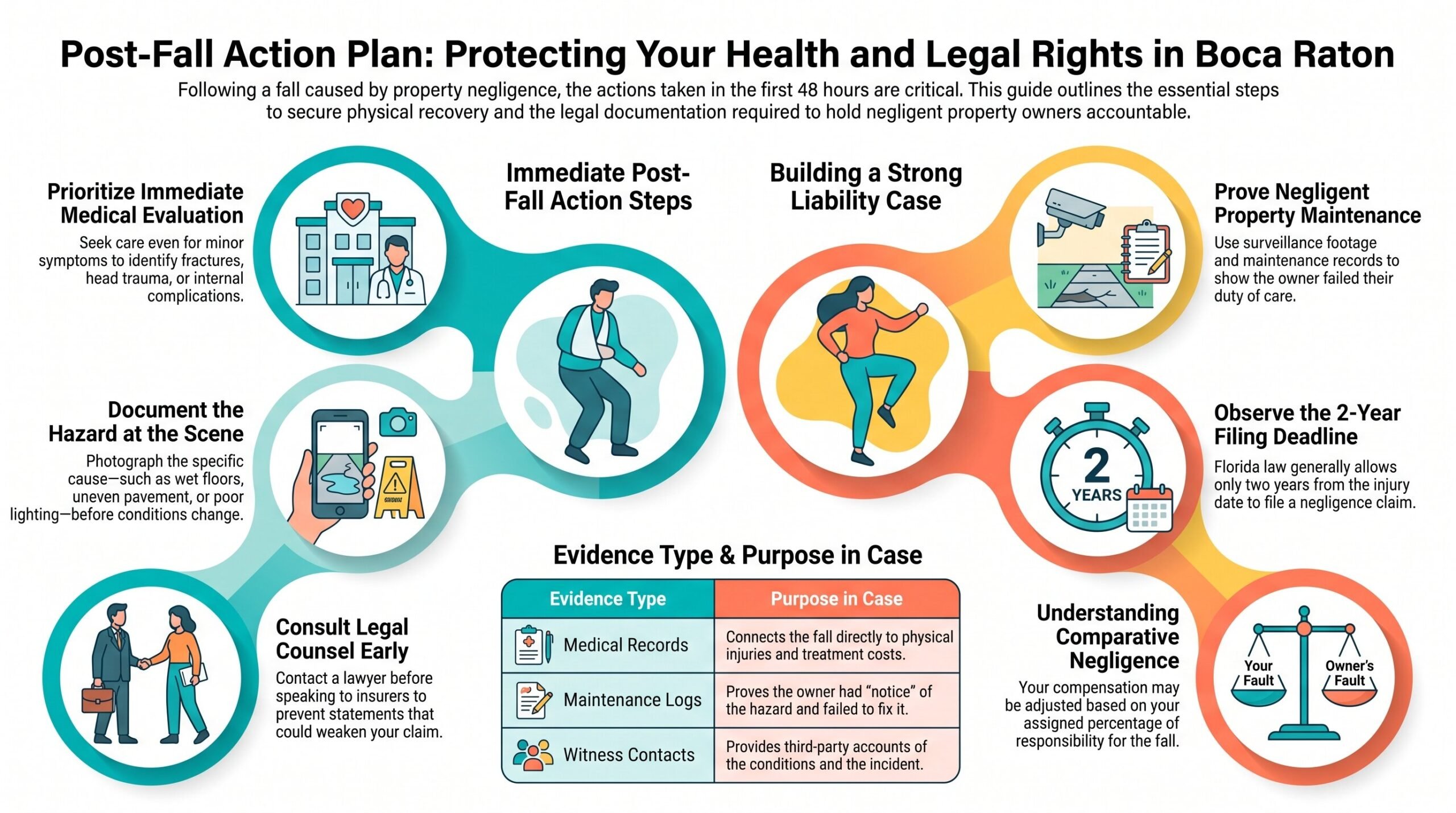 Post-Fall Legal Action Guide