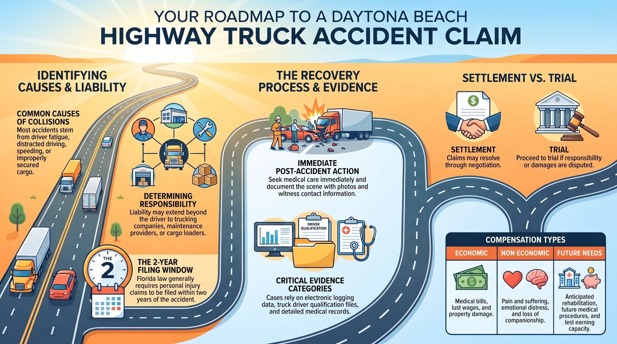 Truck Accident Claim Roadmap