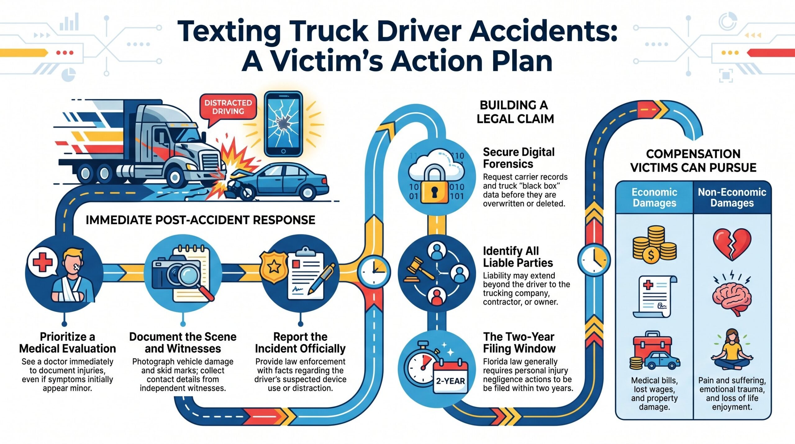Plan de Acción para Víctimas de Accidentes de Camiones