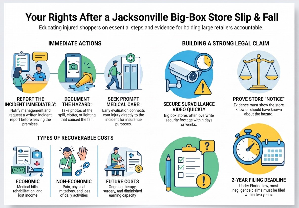 Abogado de Resbalones y Caídas en Jacksonville