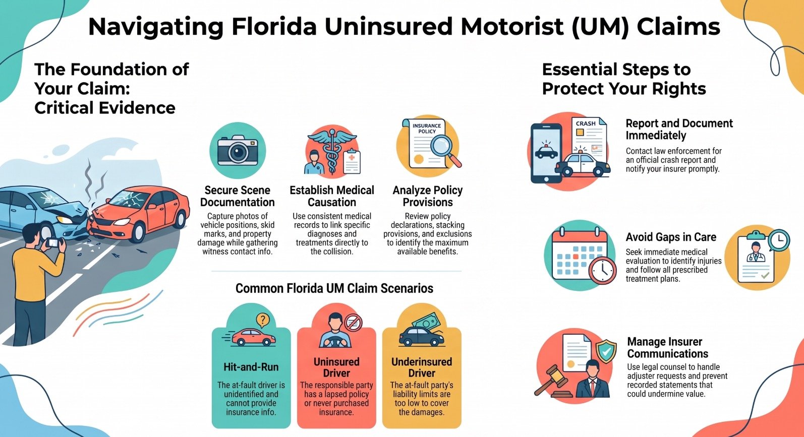 Florida Car Accident Uninsured Motorist Claims Lawyer