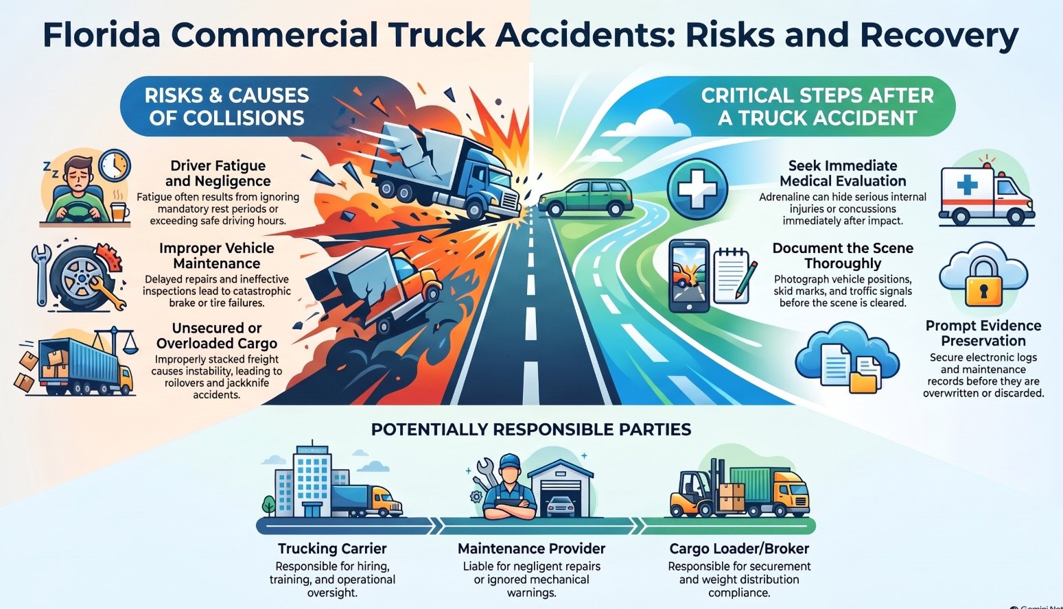 Florida Truck Accident Companies & Brands Lawyer