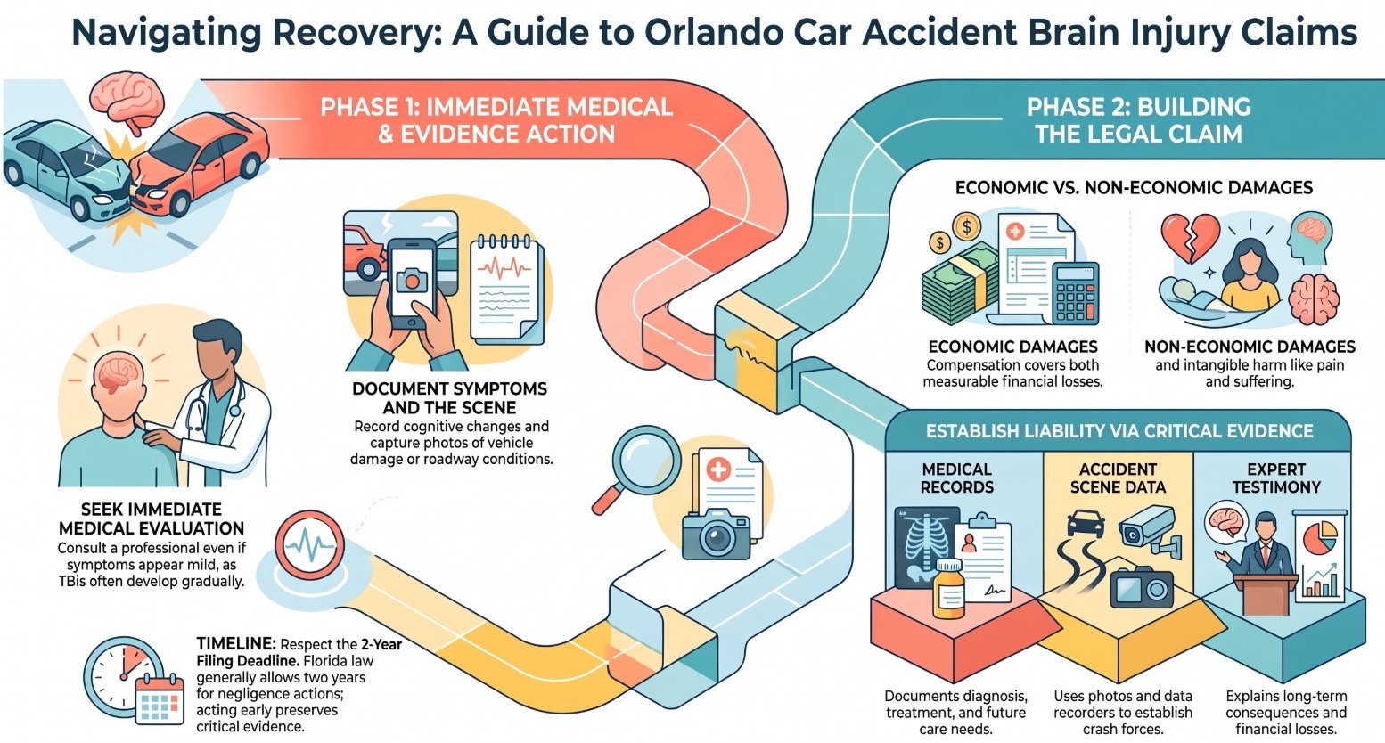 Orlando Car Accident Head & Brain Lawyer