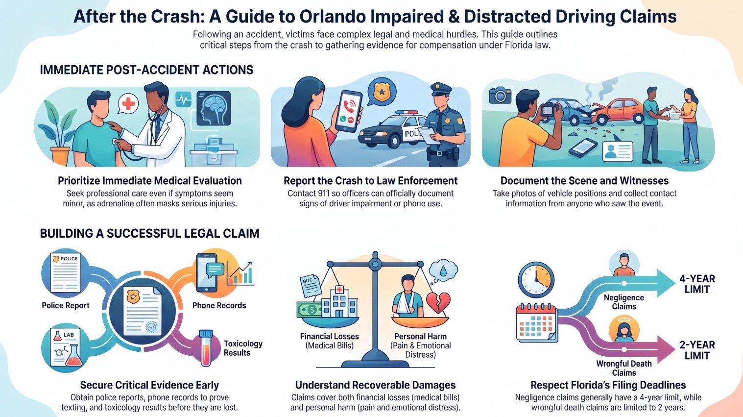 Abogado de Conducción Impedida y Distractiva en Orlando