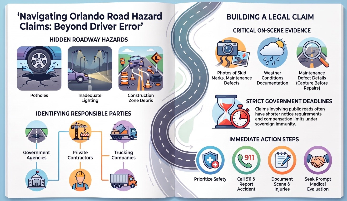 Orlando Car Accident Road & Highway Conditions Lawyer