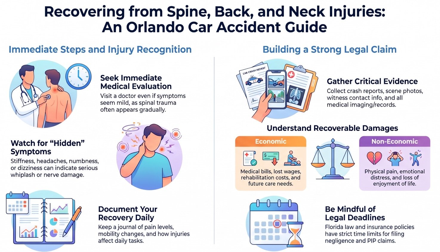 Orlando Car Accident Spine, Back & Neck Injury Lawyer