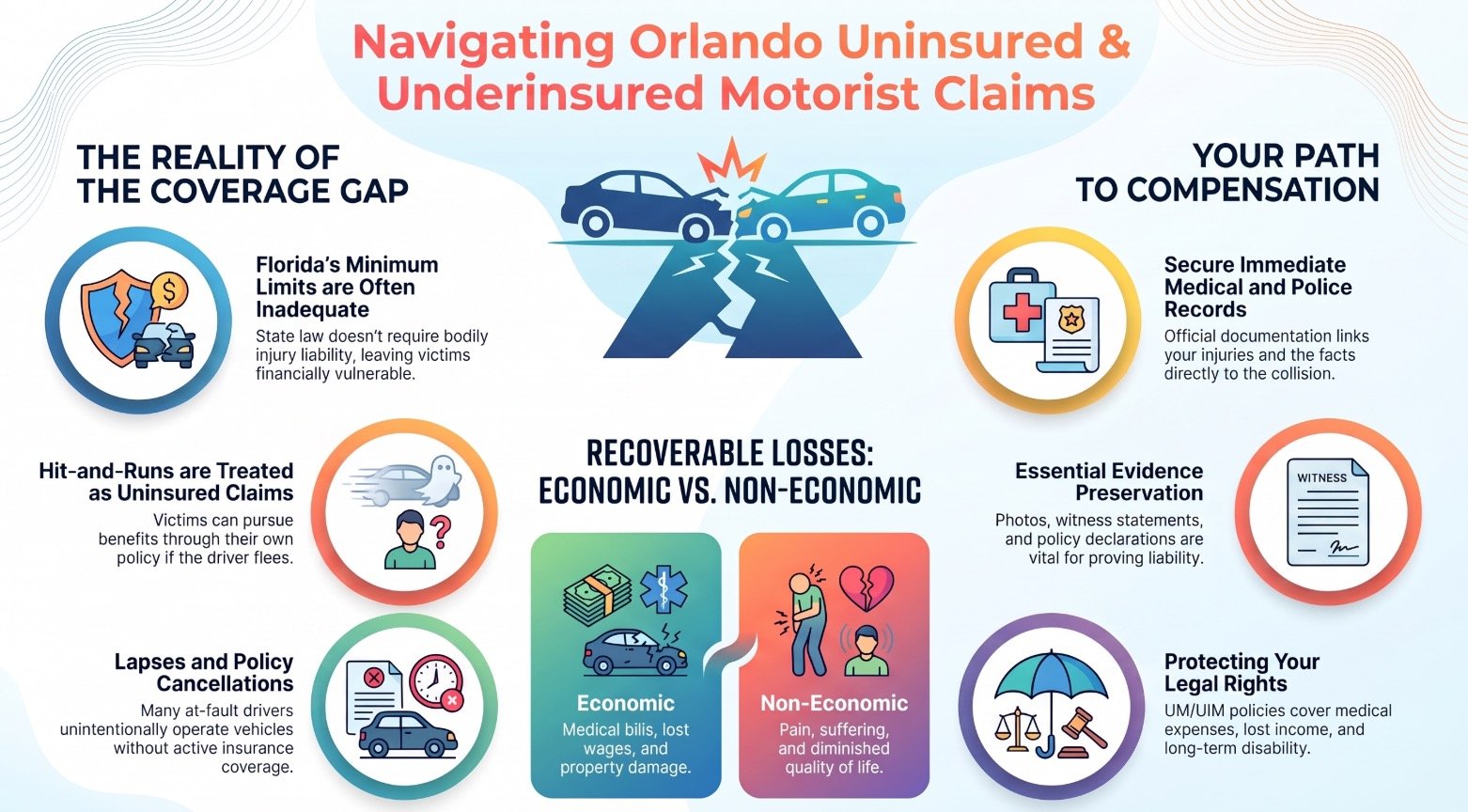 Orlando Car Accident Uninsured / Underinsured Lawyer