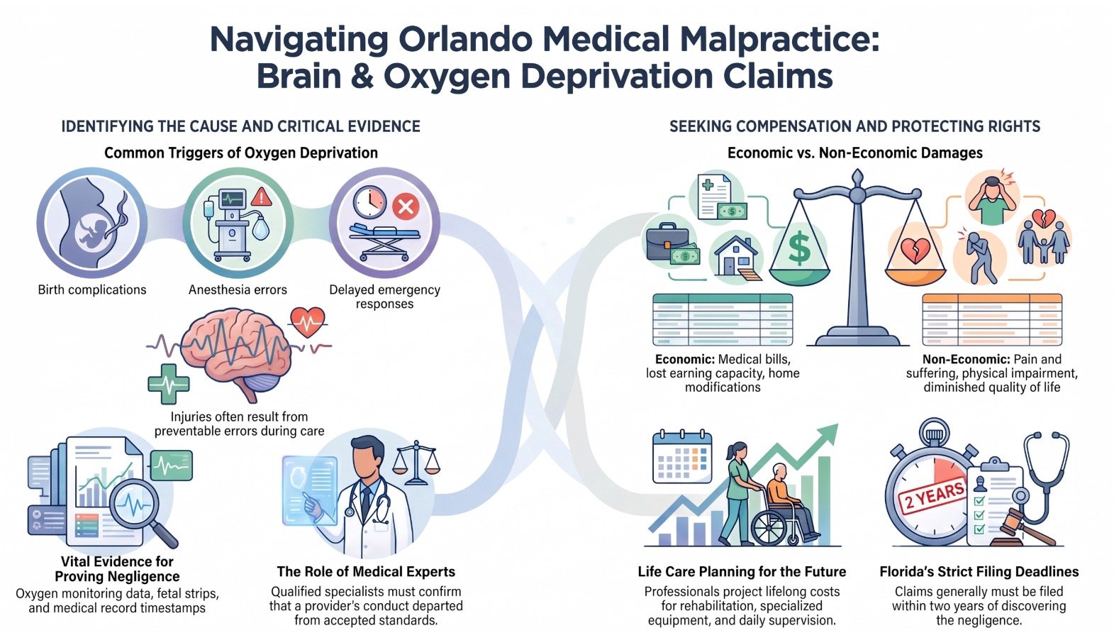 Orlando Medical Malpractice Brain & Oxygen Deprivation Lawyer