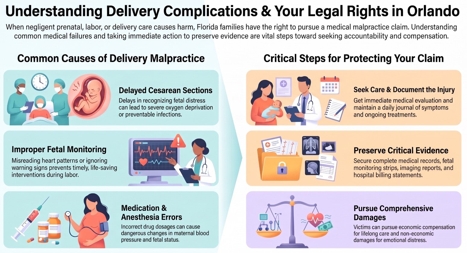Orlando Medical Malpractice Delivery Complications Lawyer