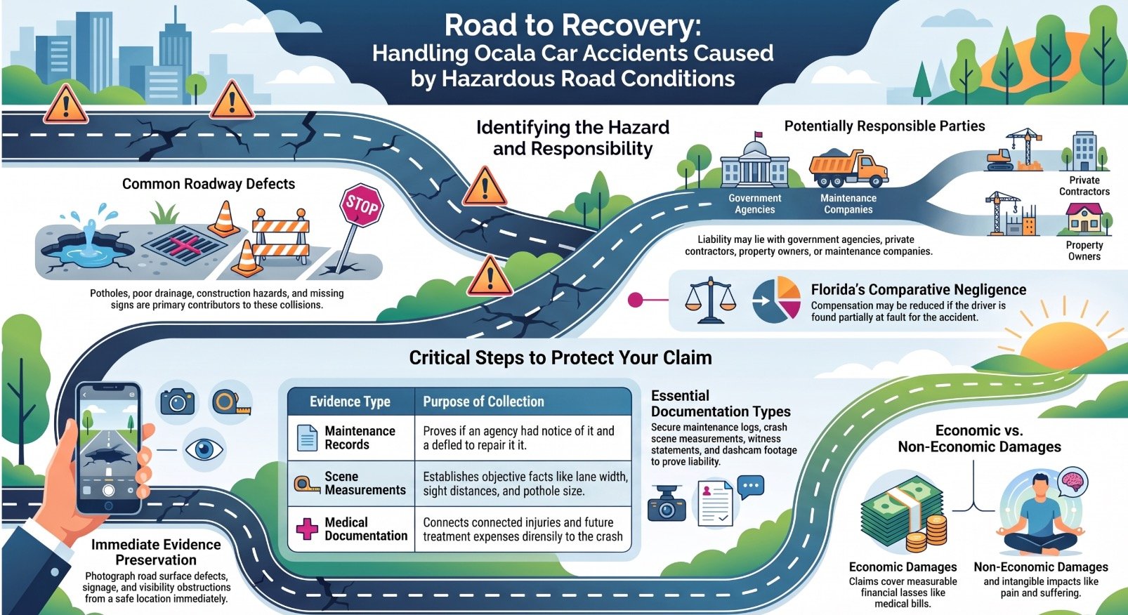 Ocala Car Accident Road & Highway Conditions Lawyer