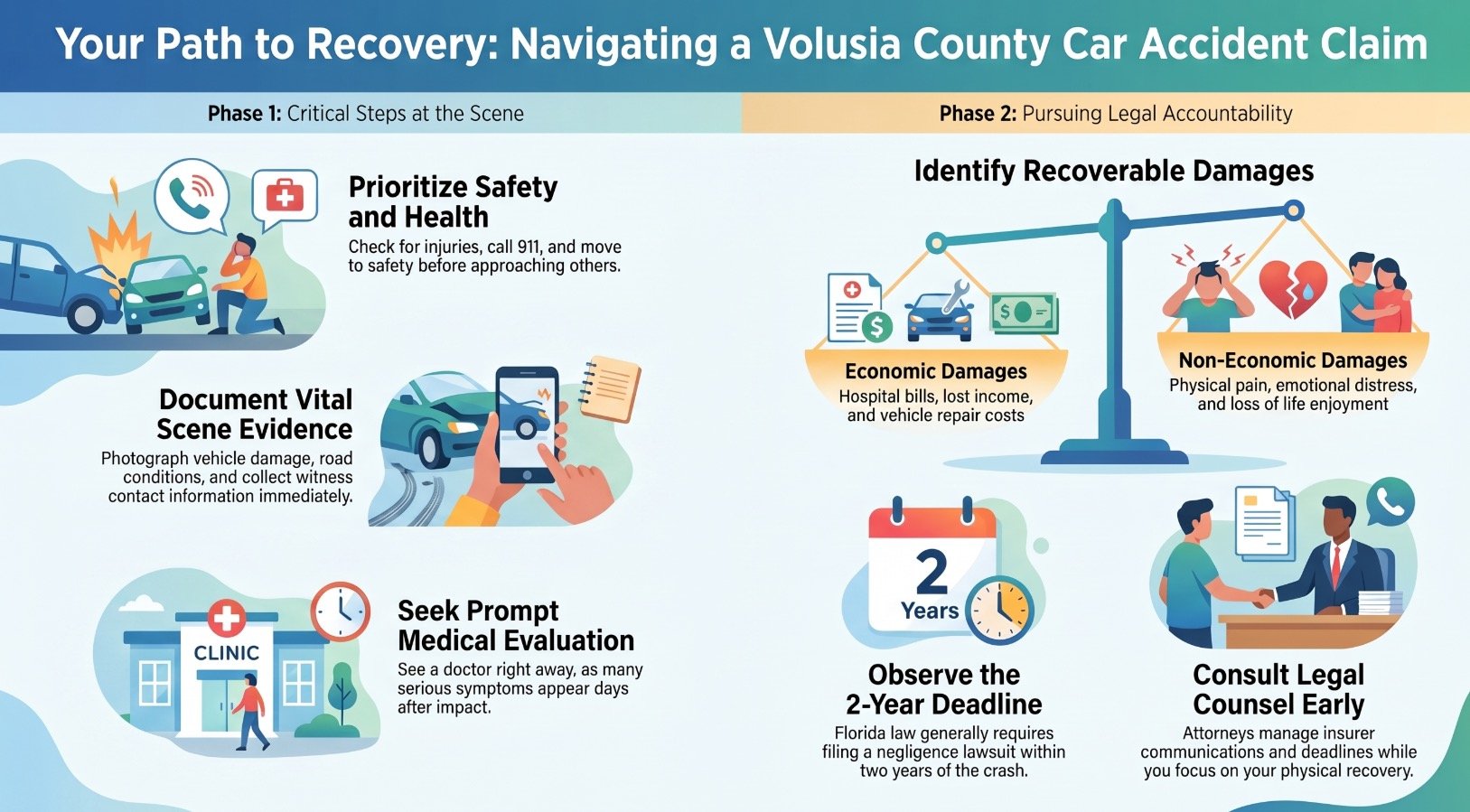 Volusia County Car Accident Injury Lawyer