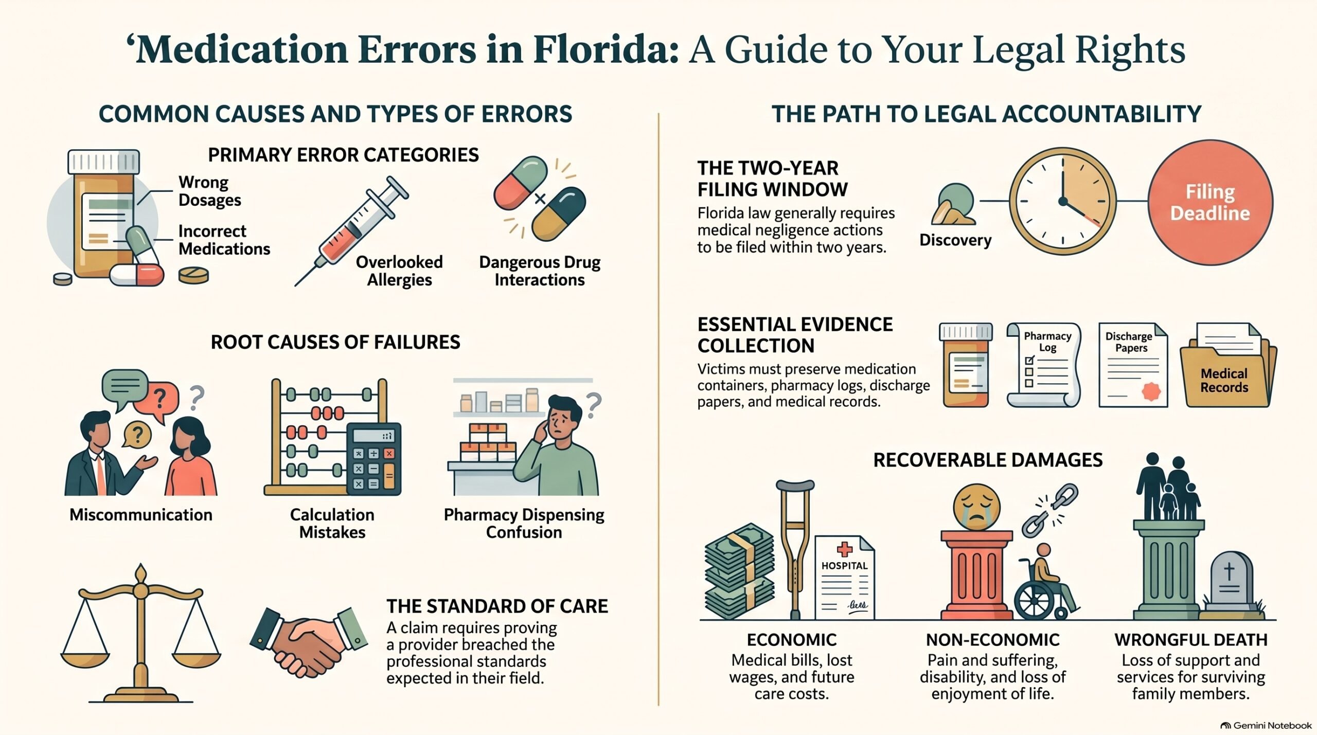 Florida Medication Error Legal Guide
