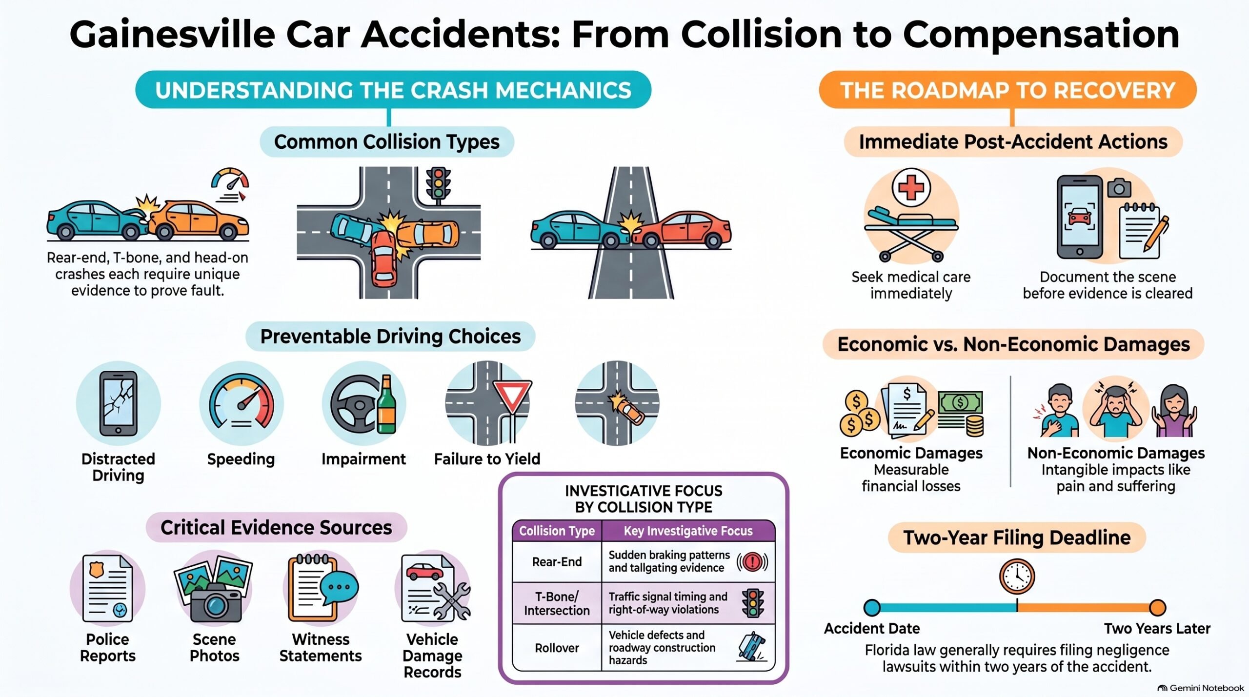 Gainesville Car Accident Recovery Guide