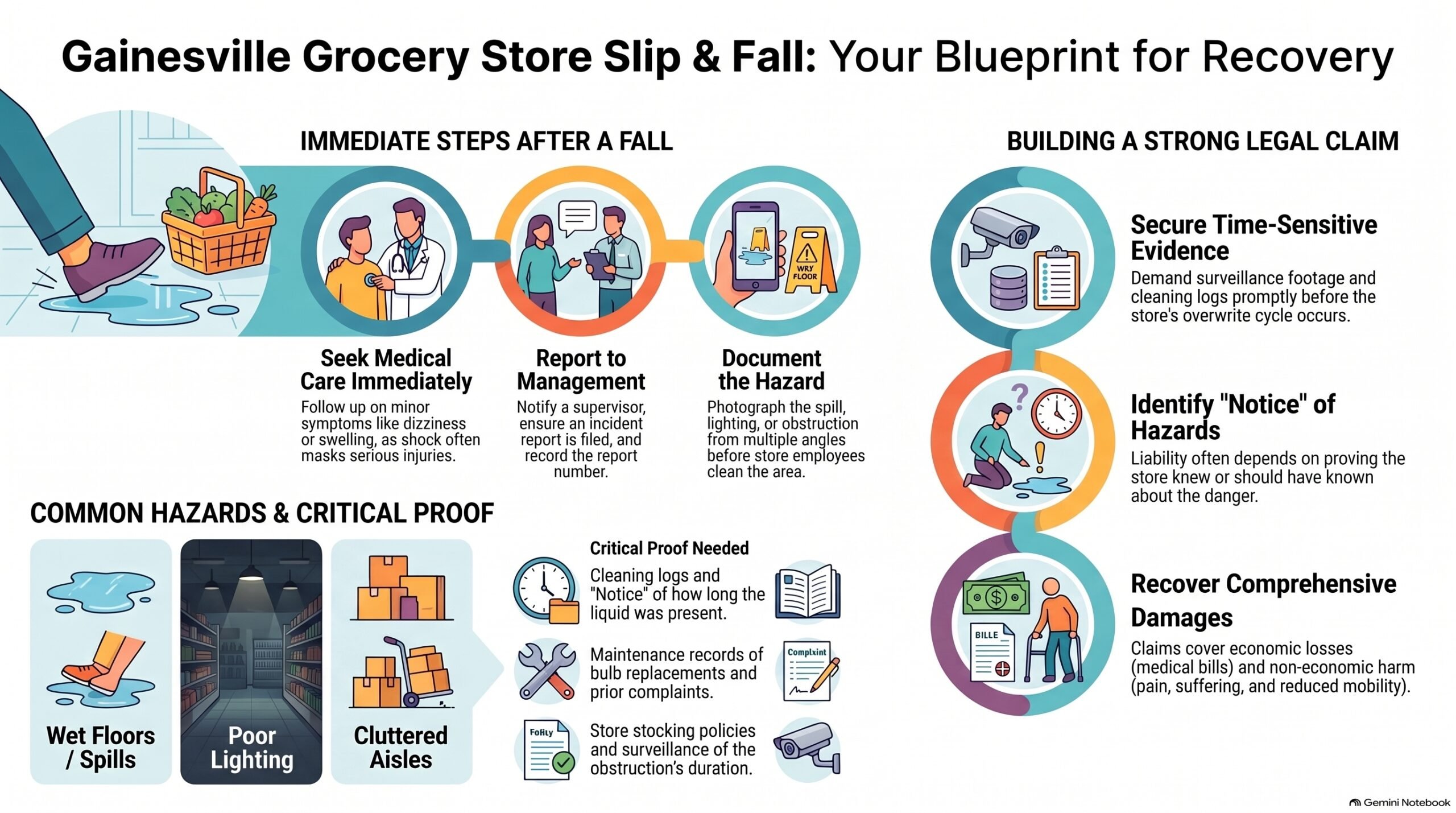 Grocery Store Injury Recovery Guide