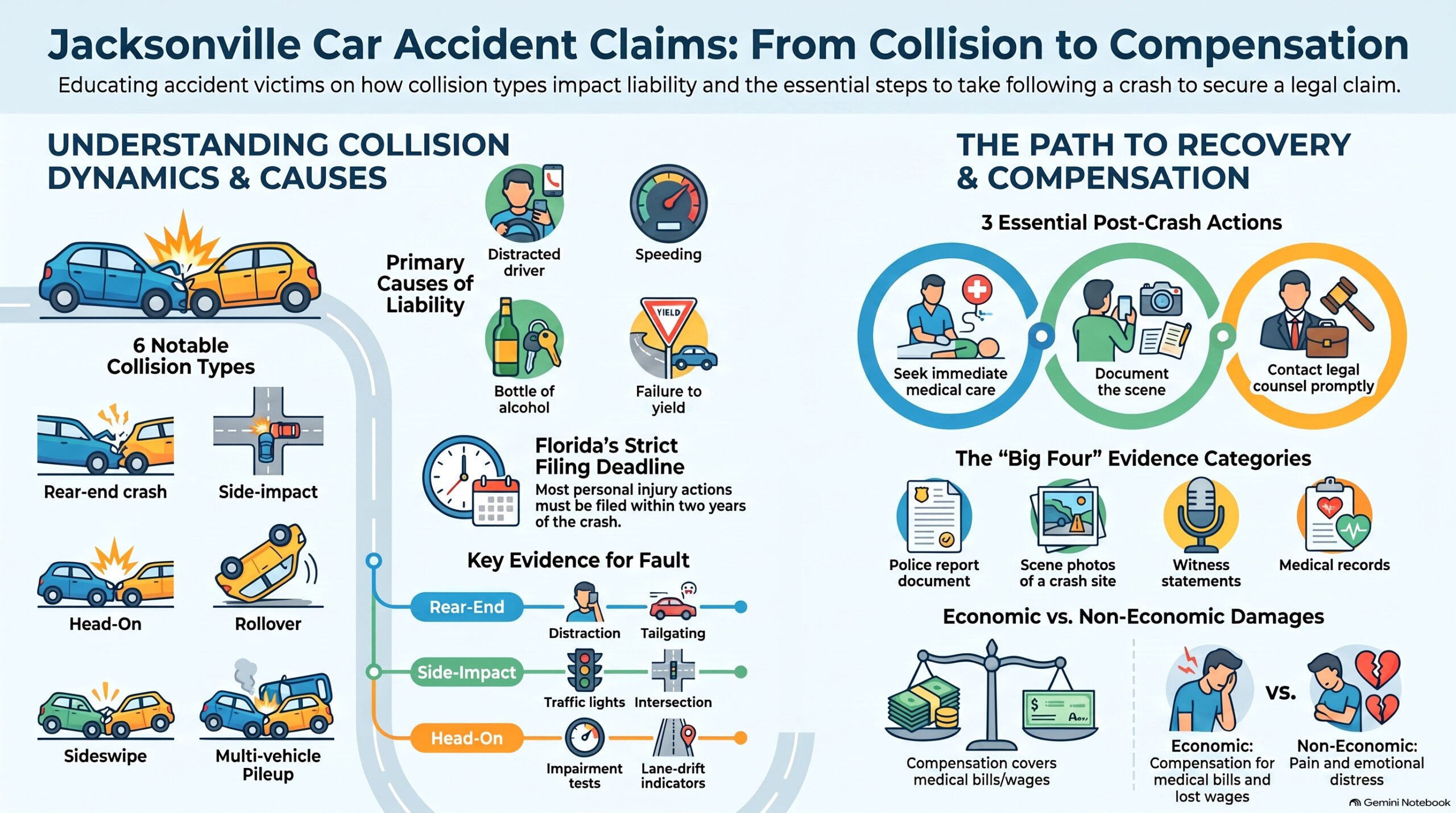Guide to Jacksonville Accident Claims