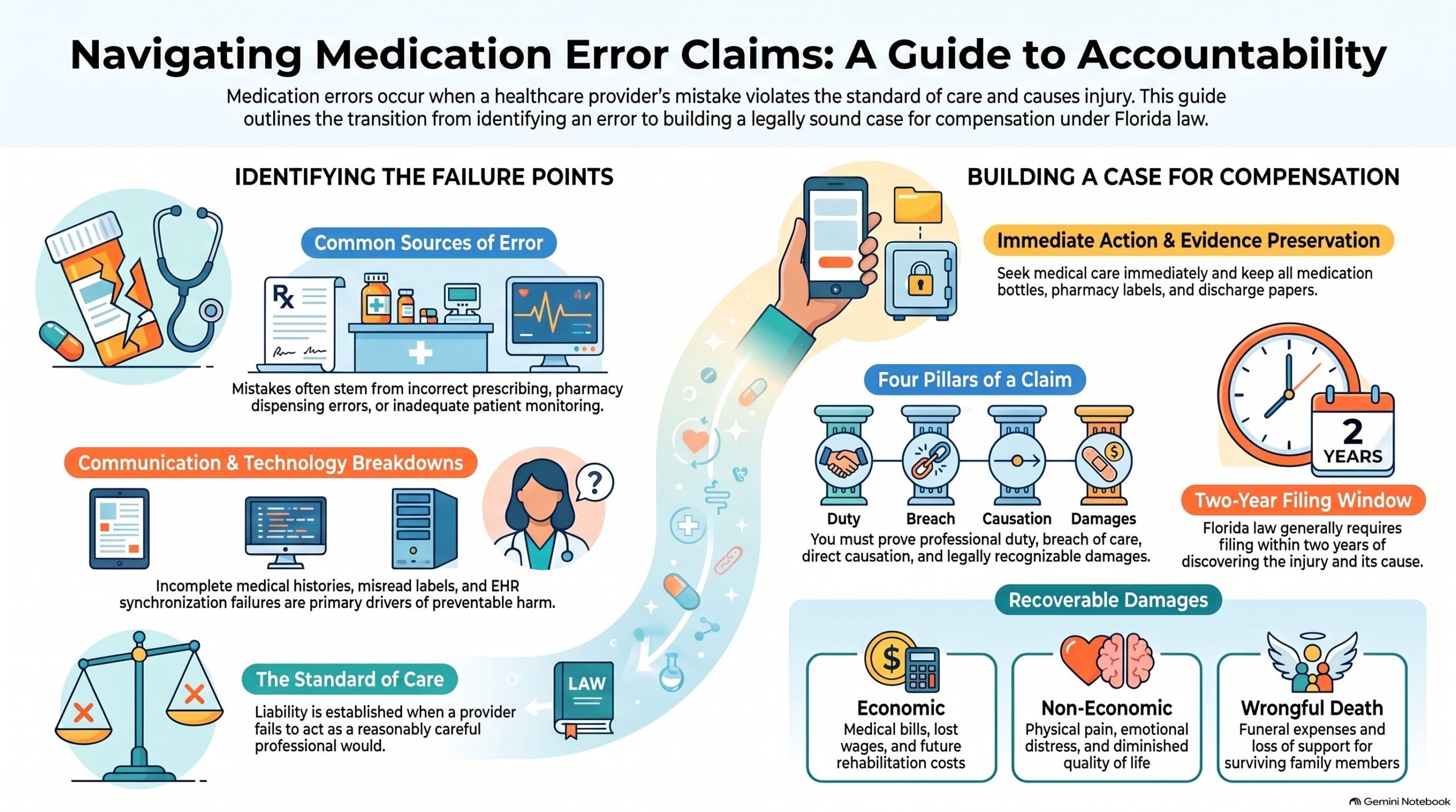 Guía sobre Reclamaciones por Errores de Medicación