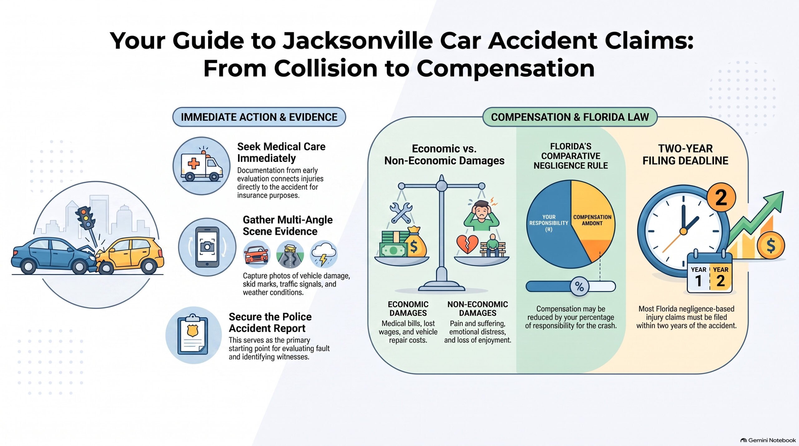 Jacksonville Car Accident Claims Guide