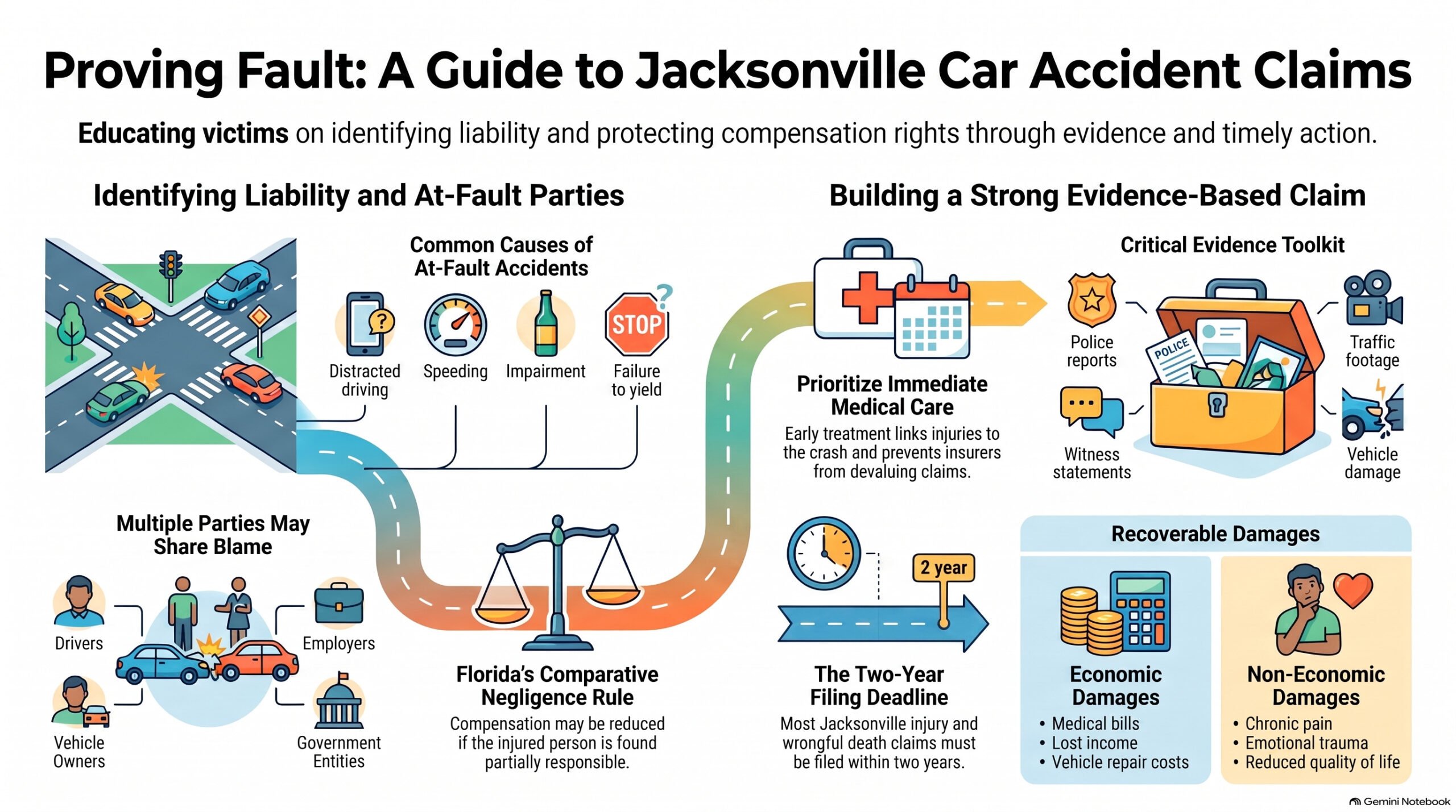 Jacksonville Car Accident Claims Guide