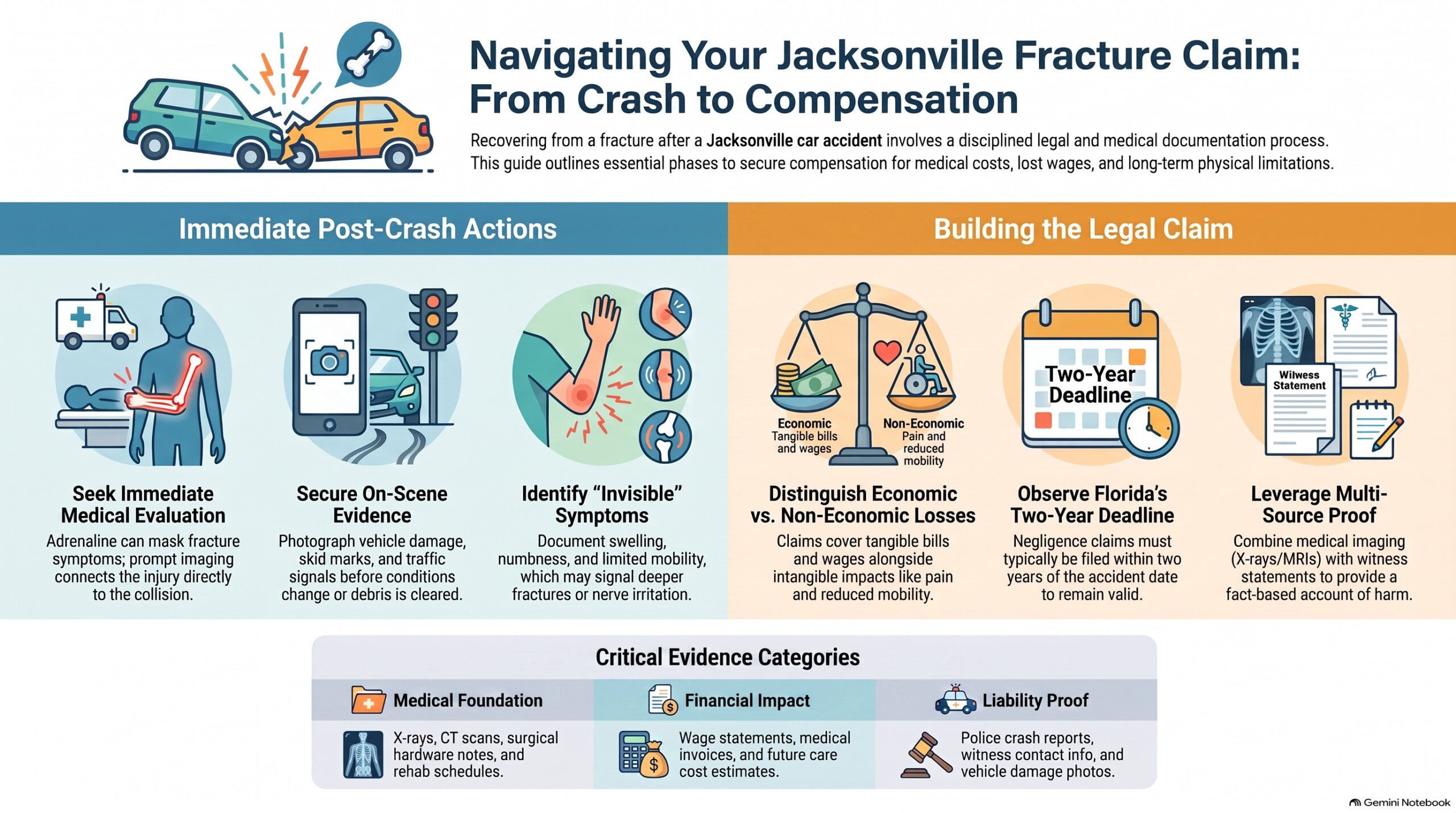 Jacksonville Fracture Claim Process Guide