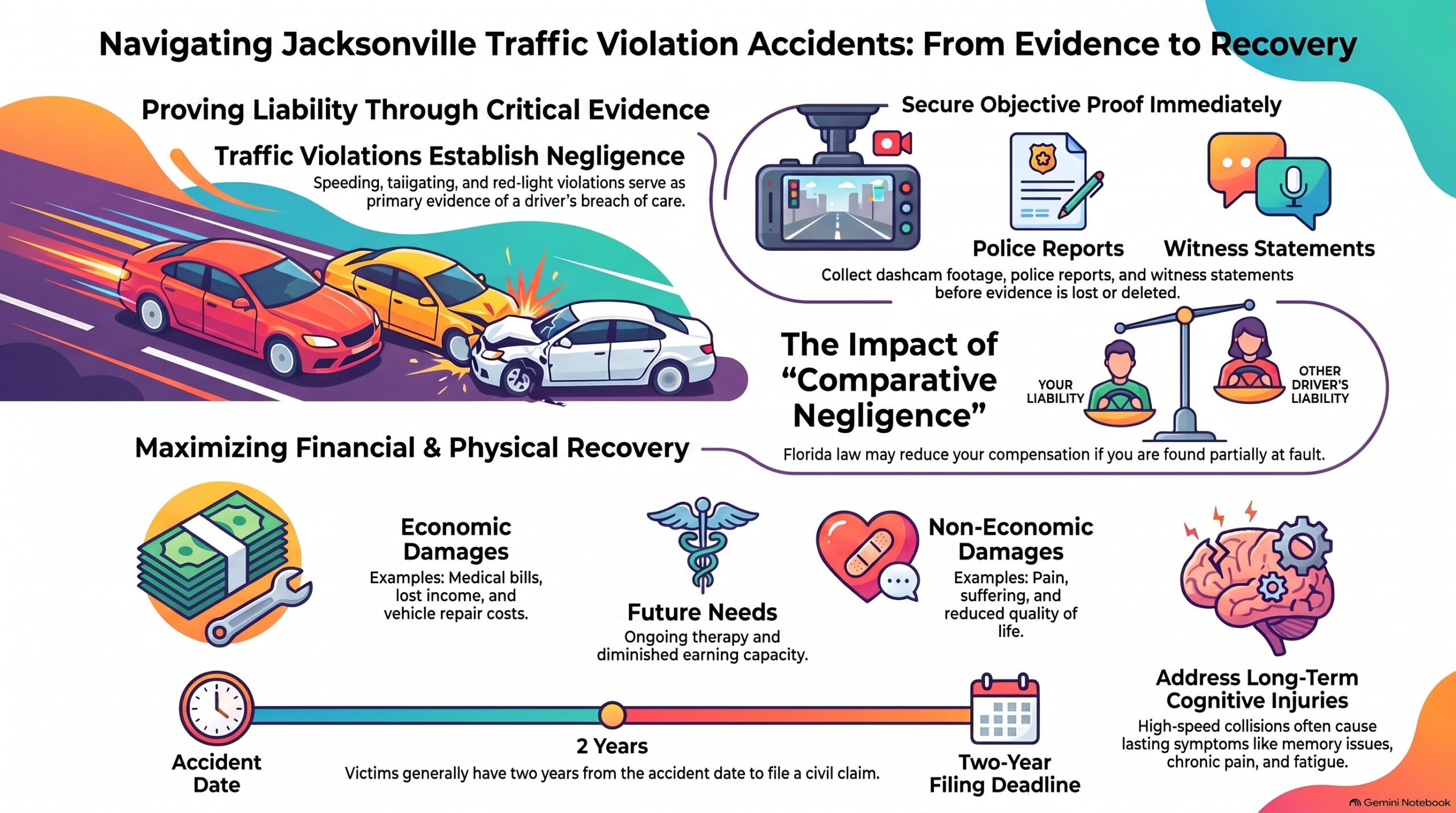 Jacksonville Traffic Accident Recovery Guide