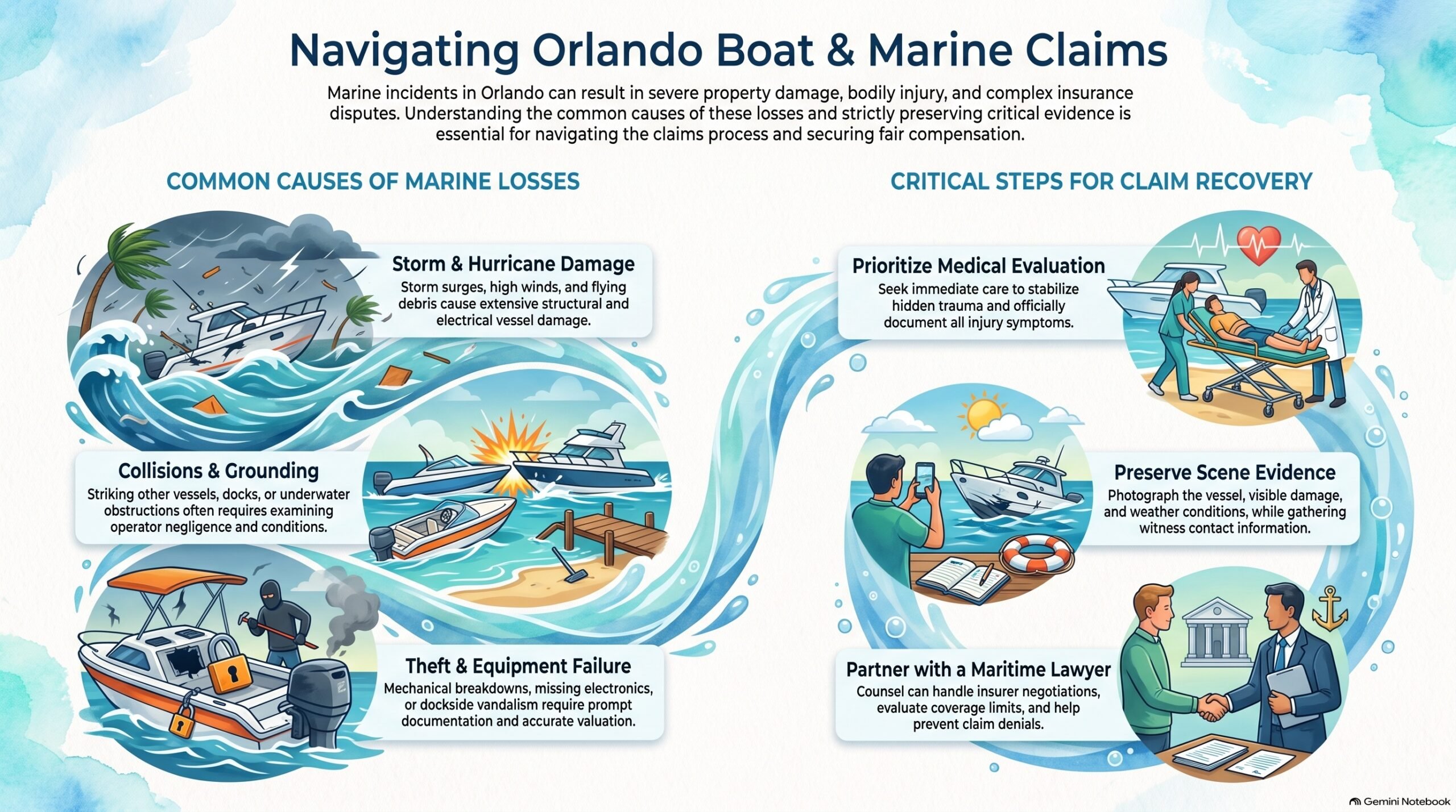 Navigating Orlando Marine Claims