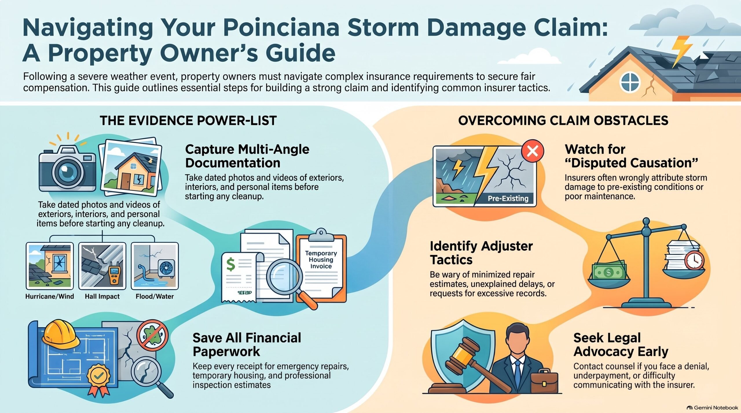 Poinciana Storm Damage Claim Guide