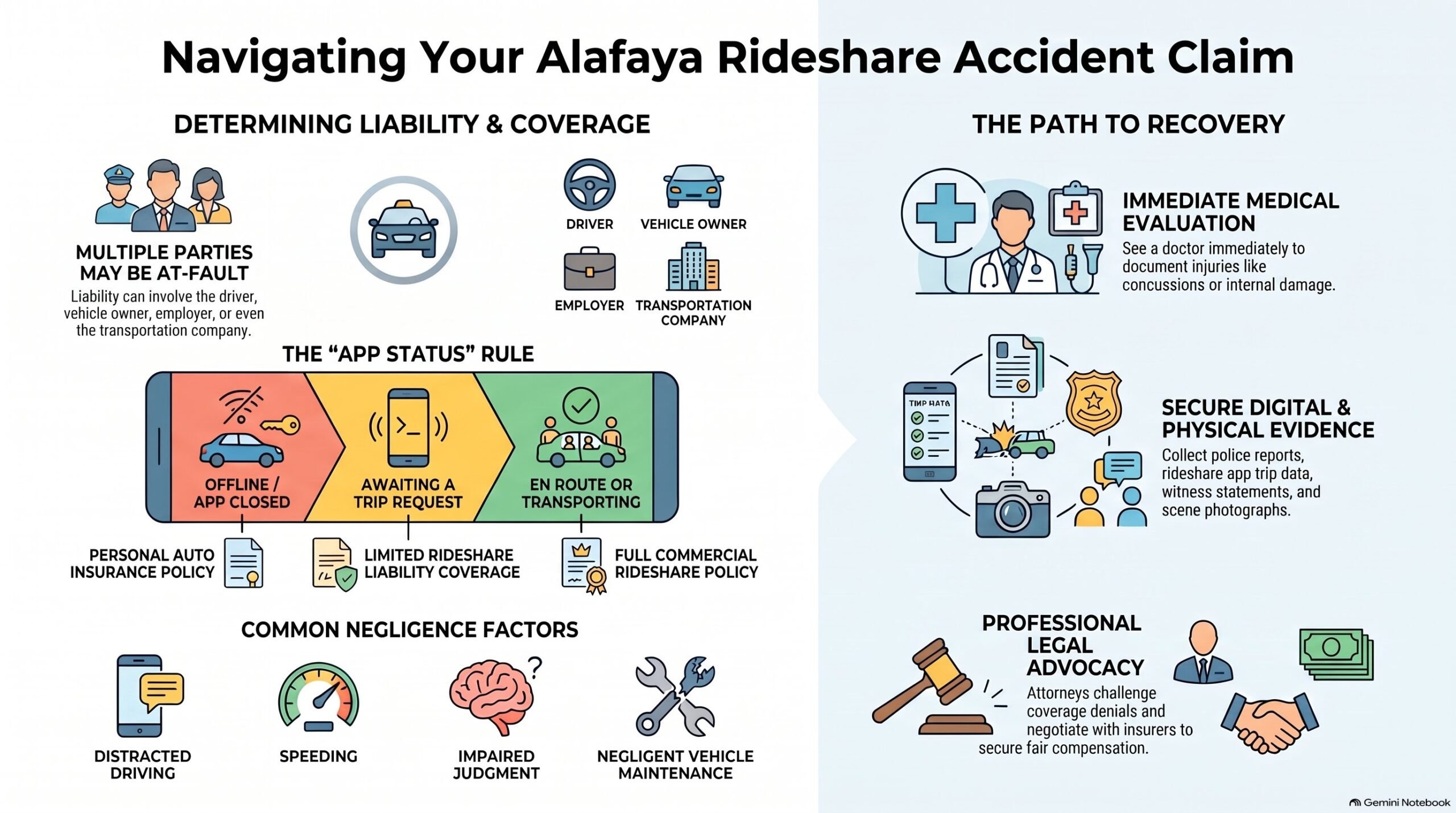Rideshare Accident Claim Navigation Guide