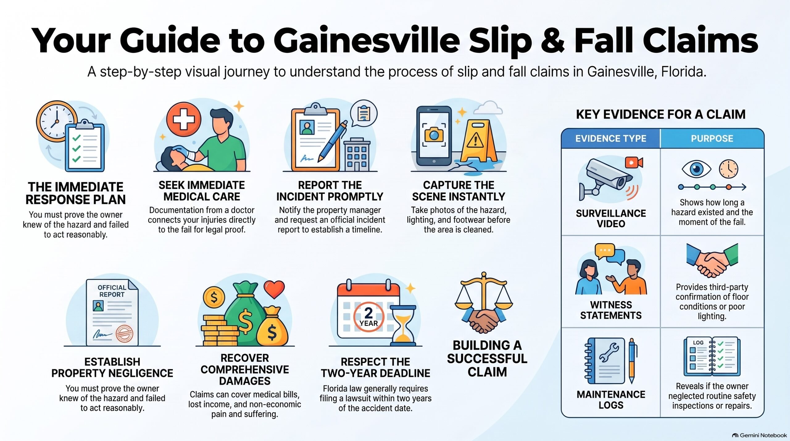 Slip and Fall Claim Guide