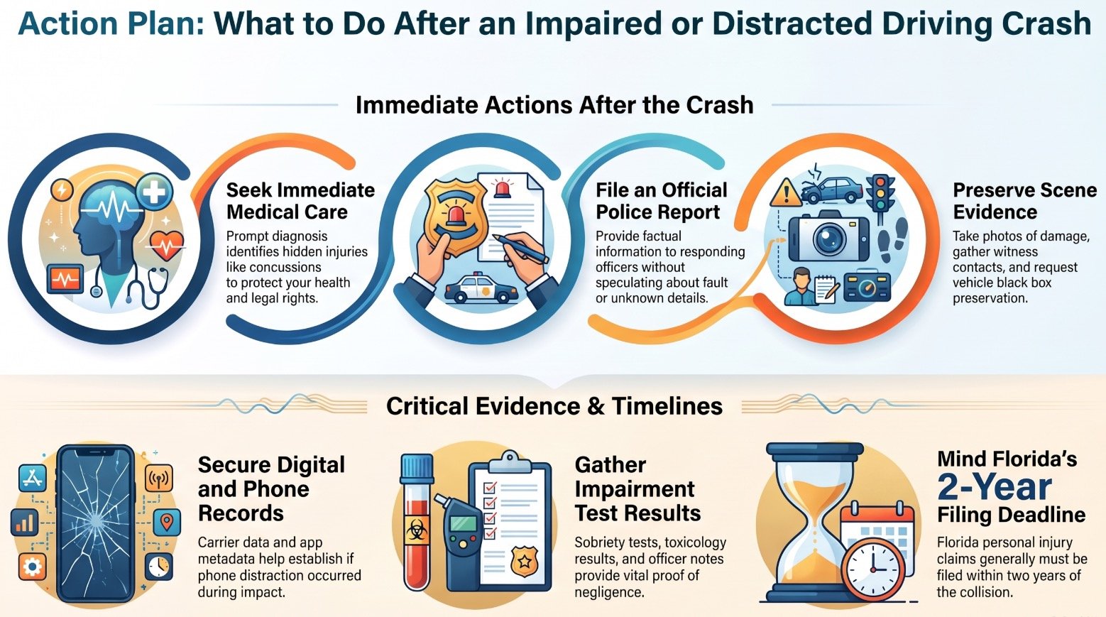 Spring Hill Car Accident Impaired & Distracted Driving Lawyer