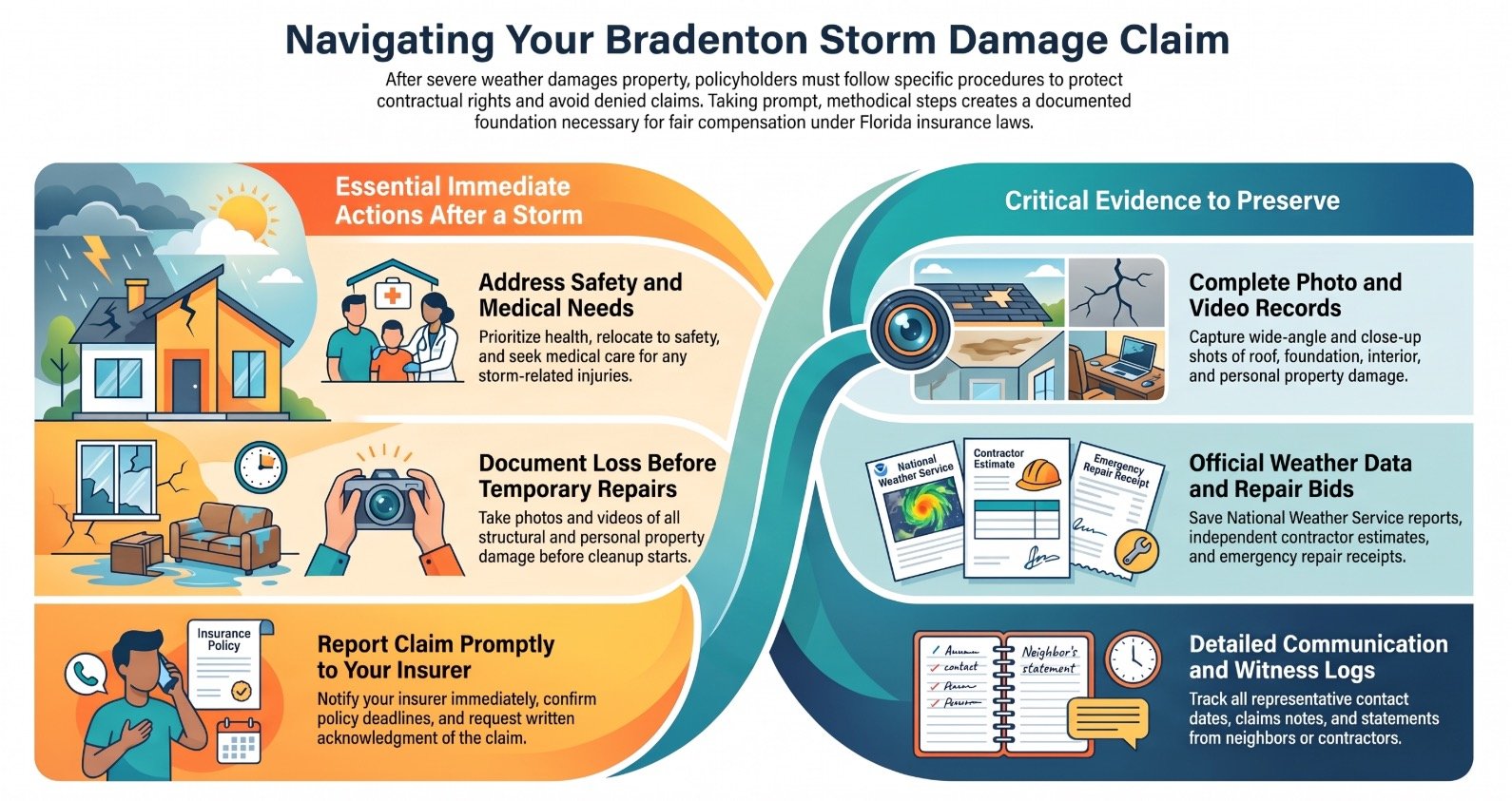 Bradenton Property Claim Storm & Weather Damage Lawyer