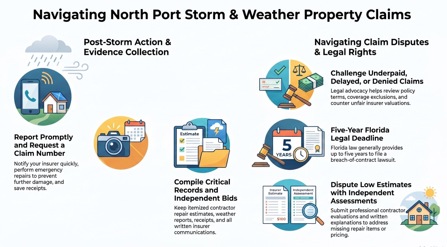 North Port Property Claim Storm & Weather Damage Lawyer