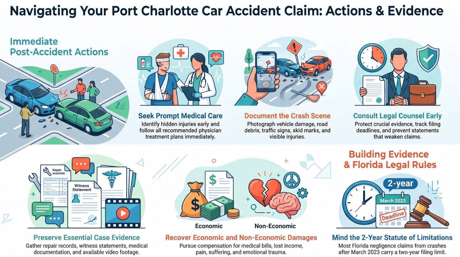 Port Charlotte Car Accident Collision Types Lawyer