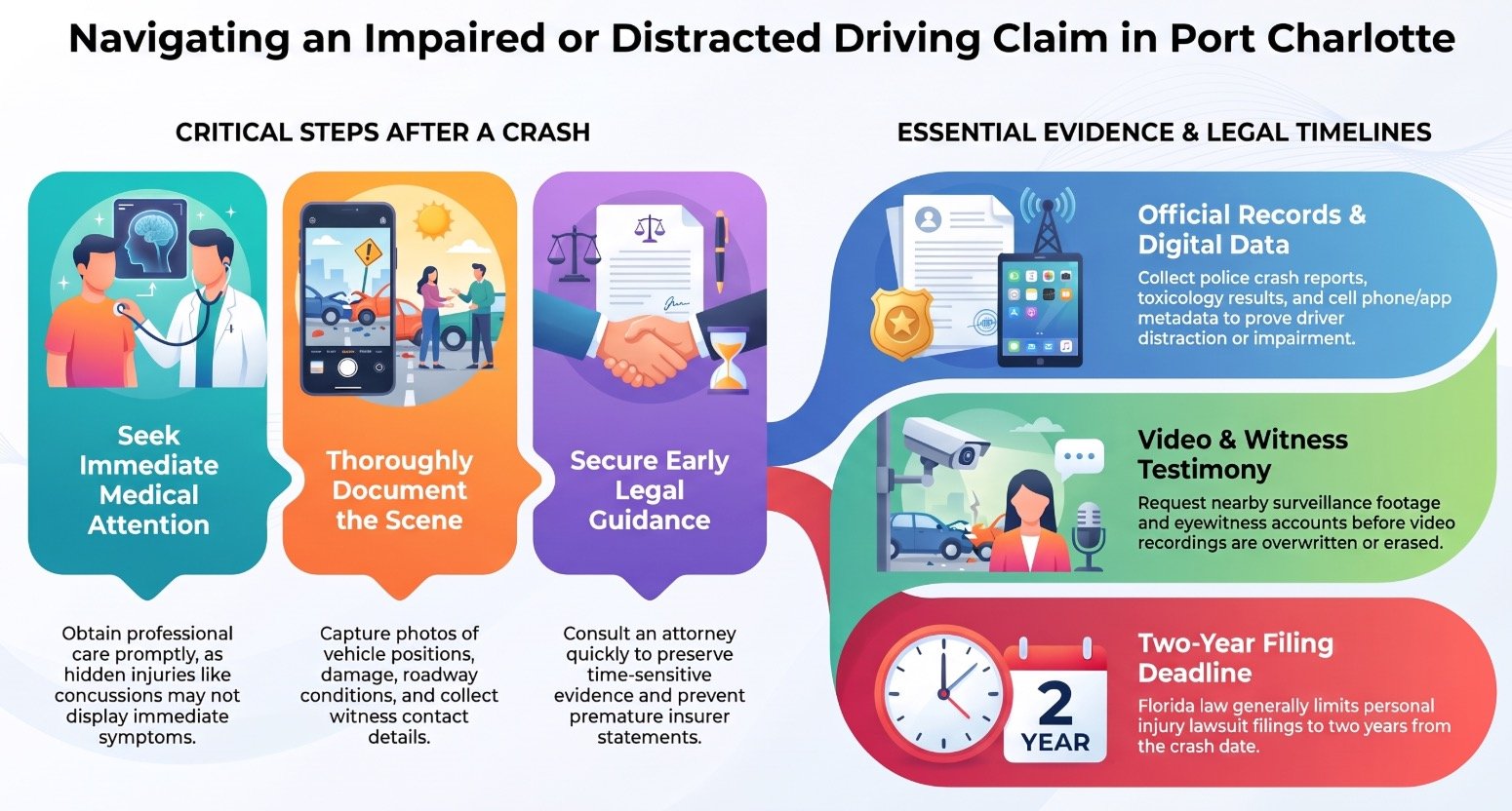 Port Charlotte Car Accident Impaired & Distracted Driving Lawyer