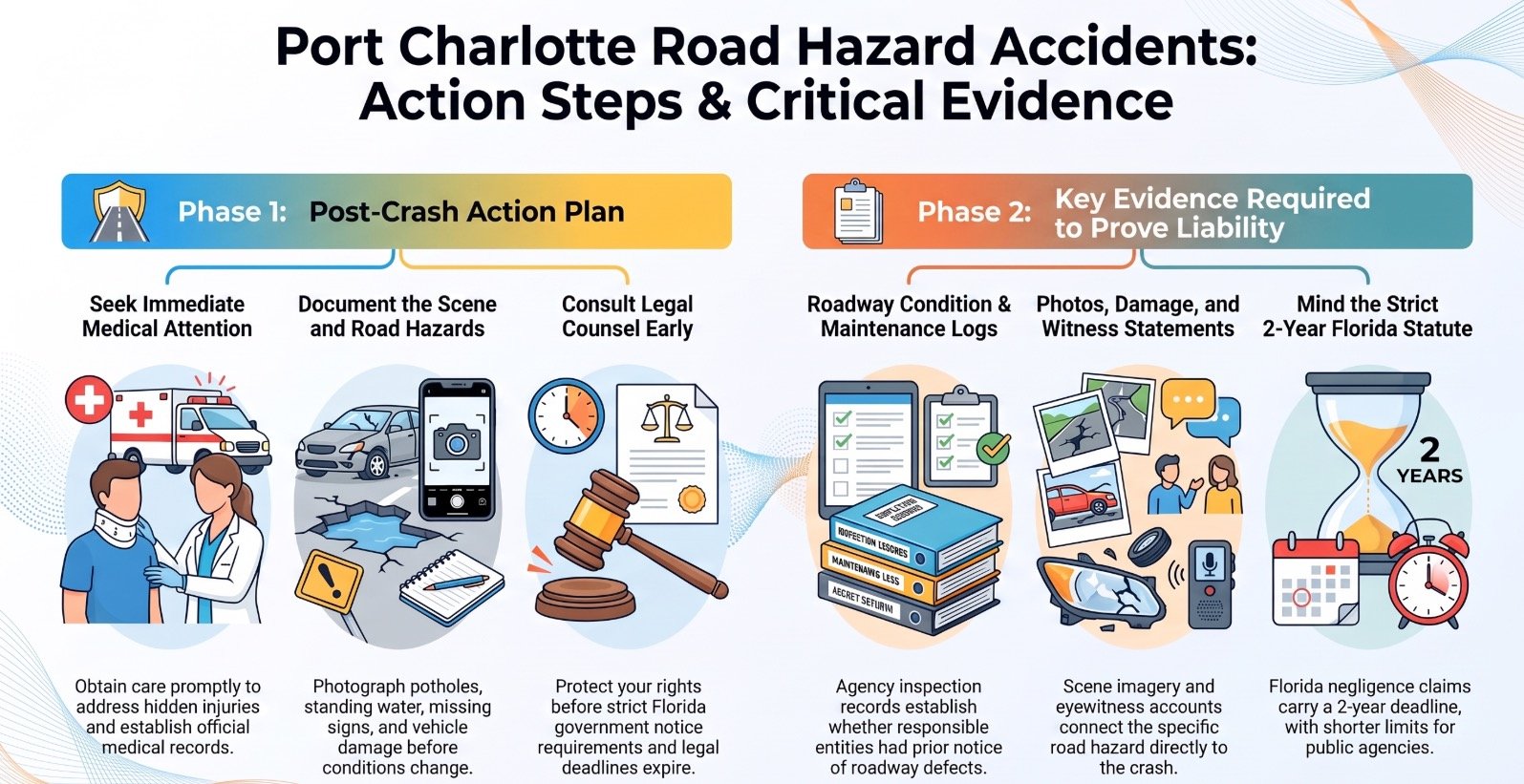 Port Charlotte Car Accident Road & Highway Conditions Lawyer