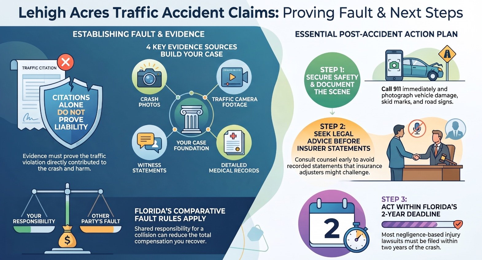 Lehigh Acres Car Accident Traffic Violations & Speeding Lawyer
