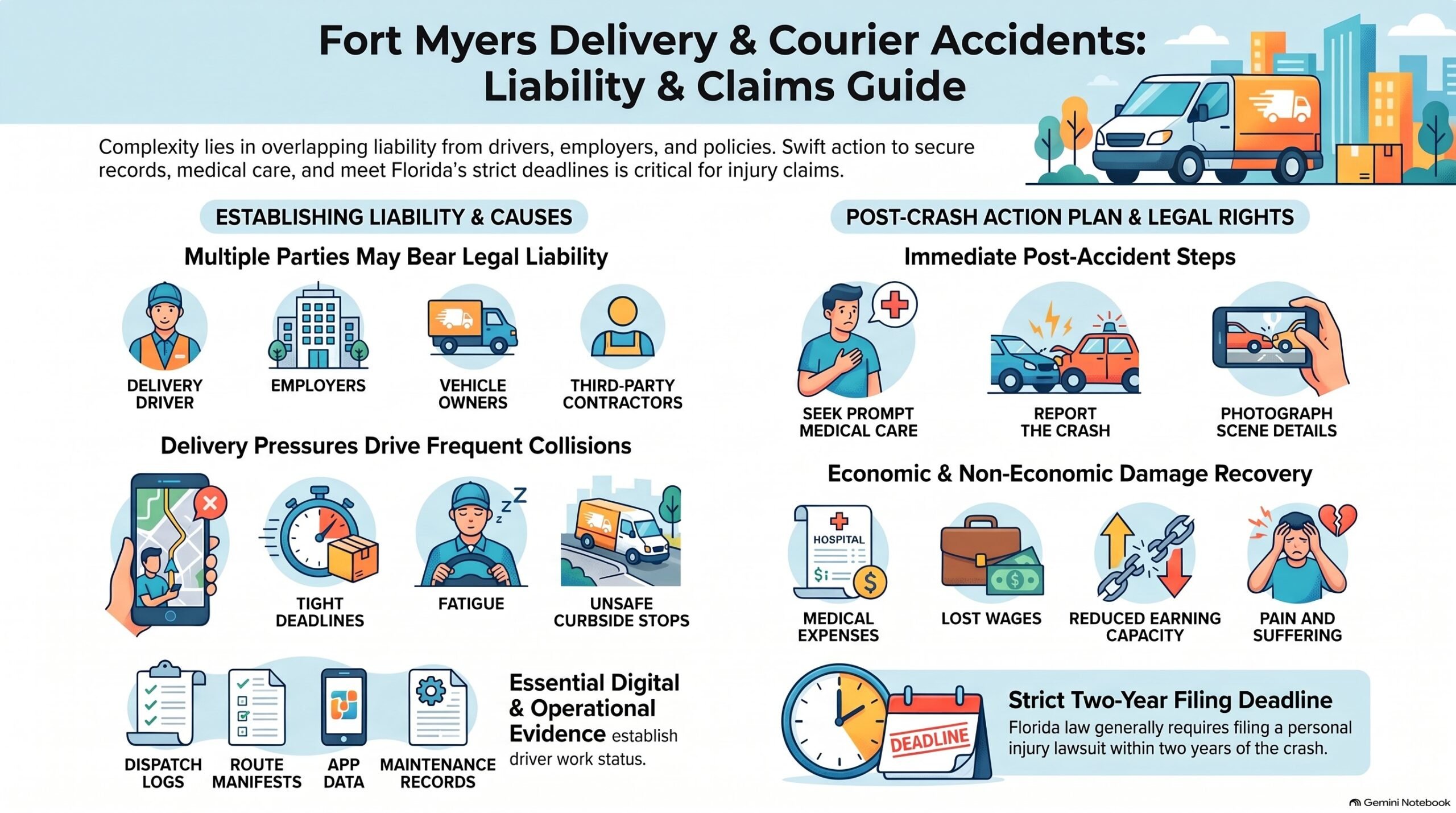 Delivery & Courier Accidents Guide