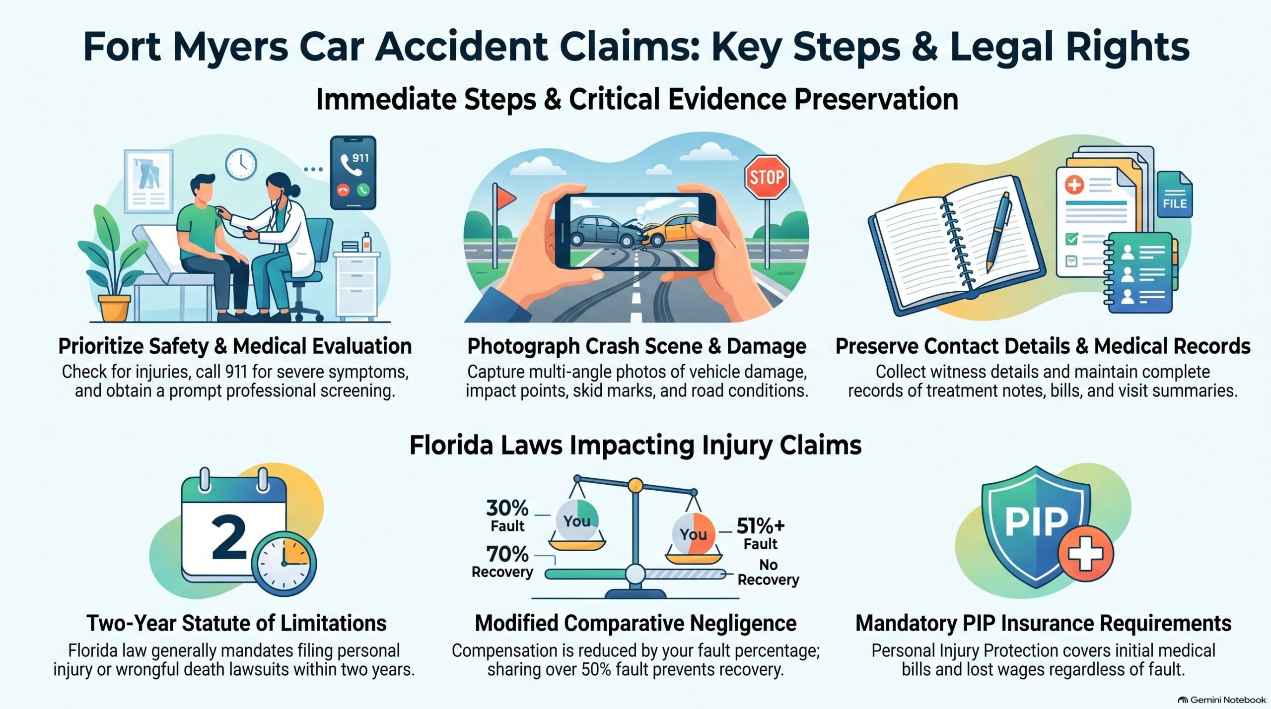 Fort Myers Car Accident Claims