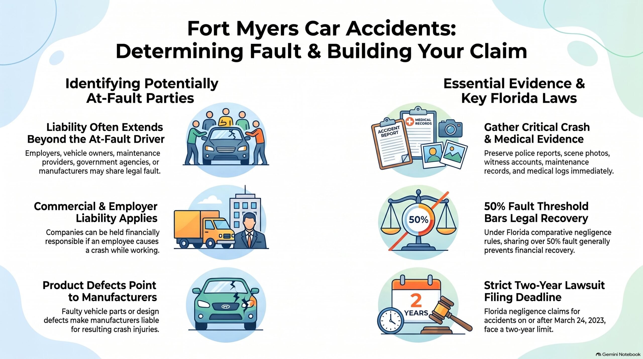 Fort Myers Car Accident Claims
