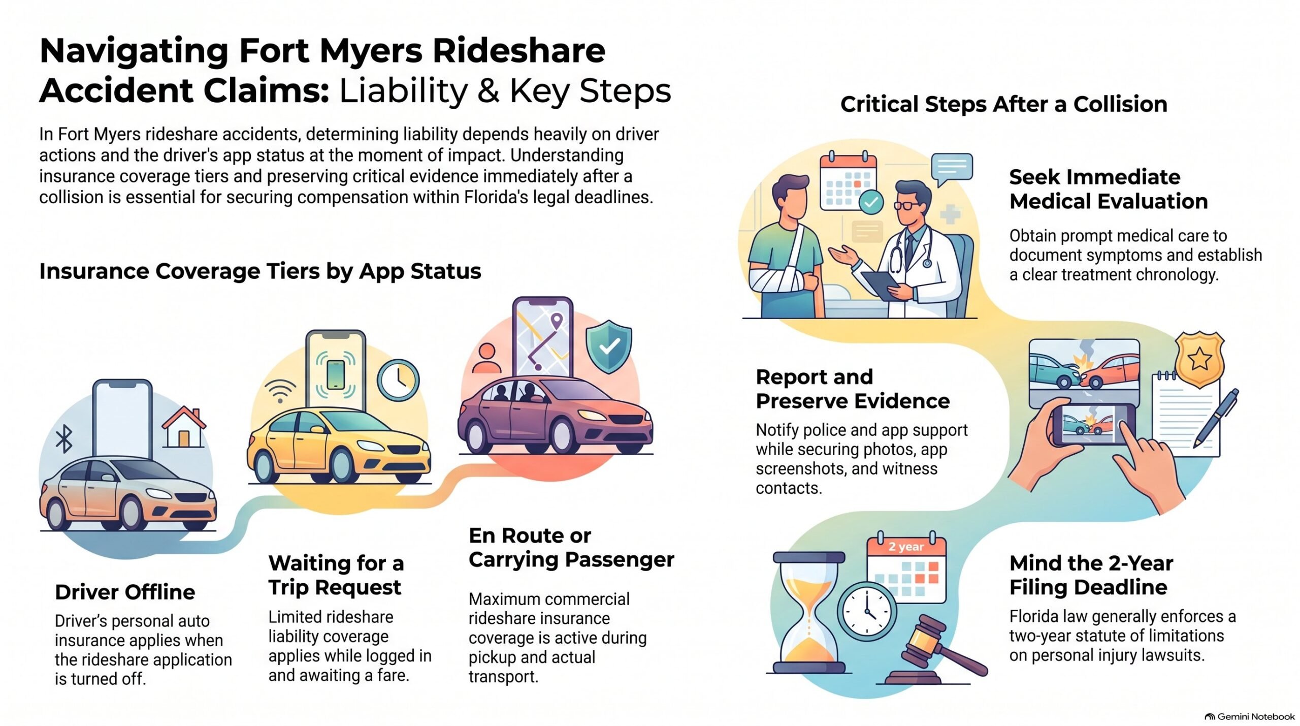 Fort Myers Rideshare Claims Guide