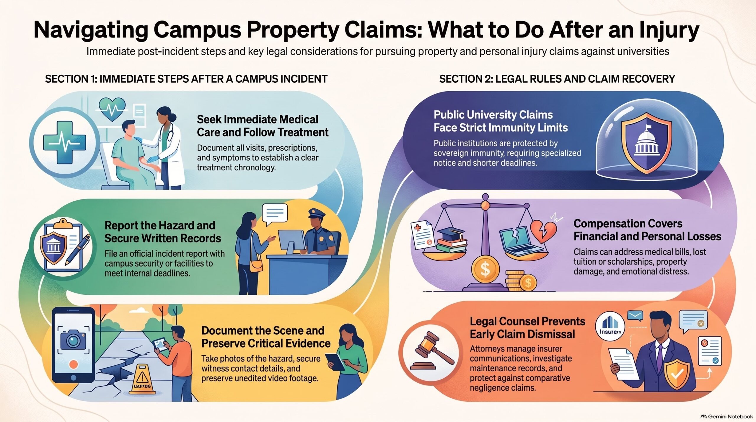 Navigating Campus Injury Claims