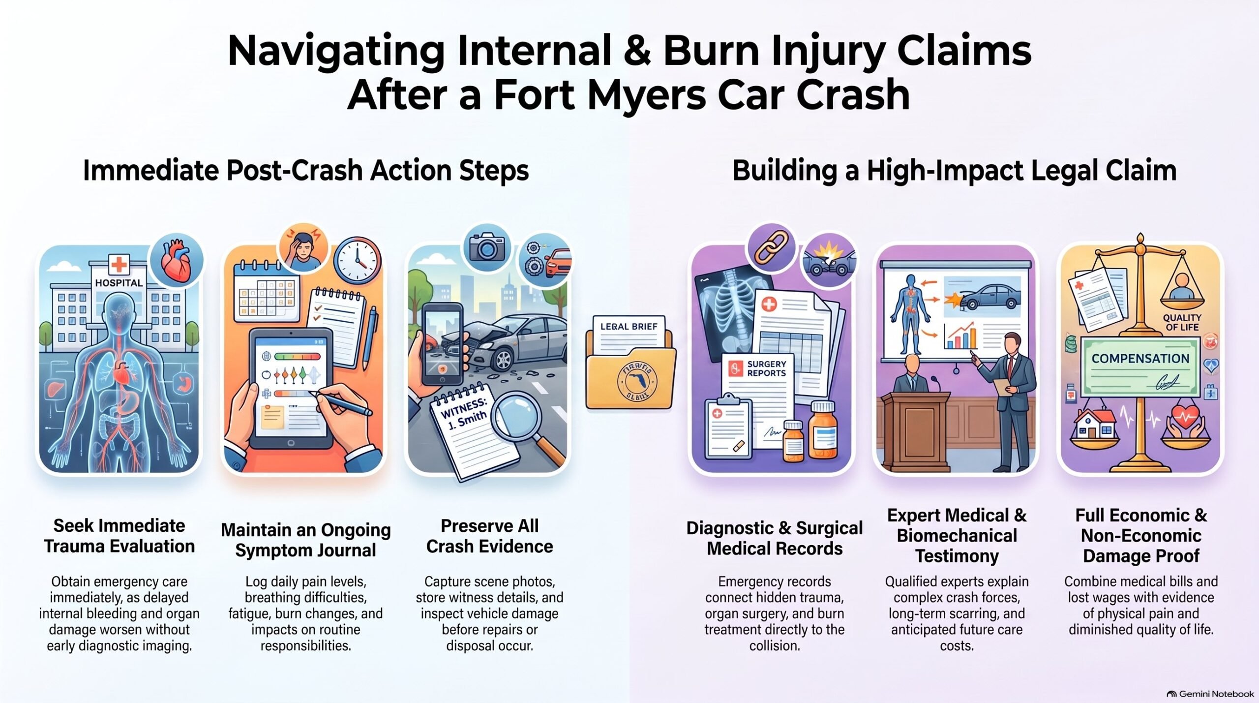 Navigating Post-Crash Injury Claims