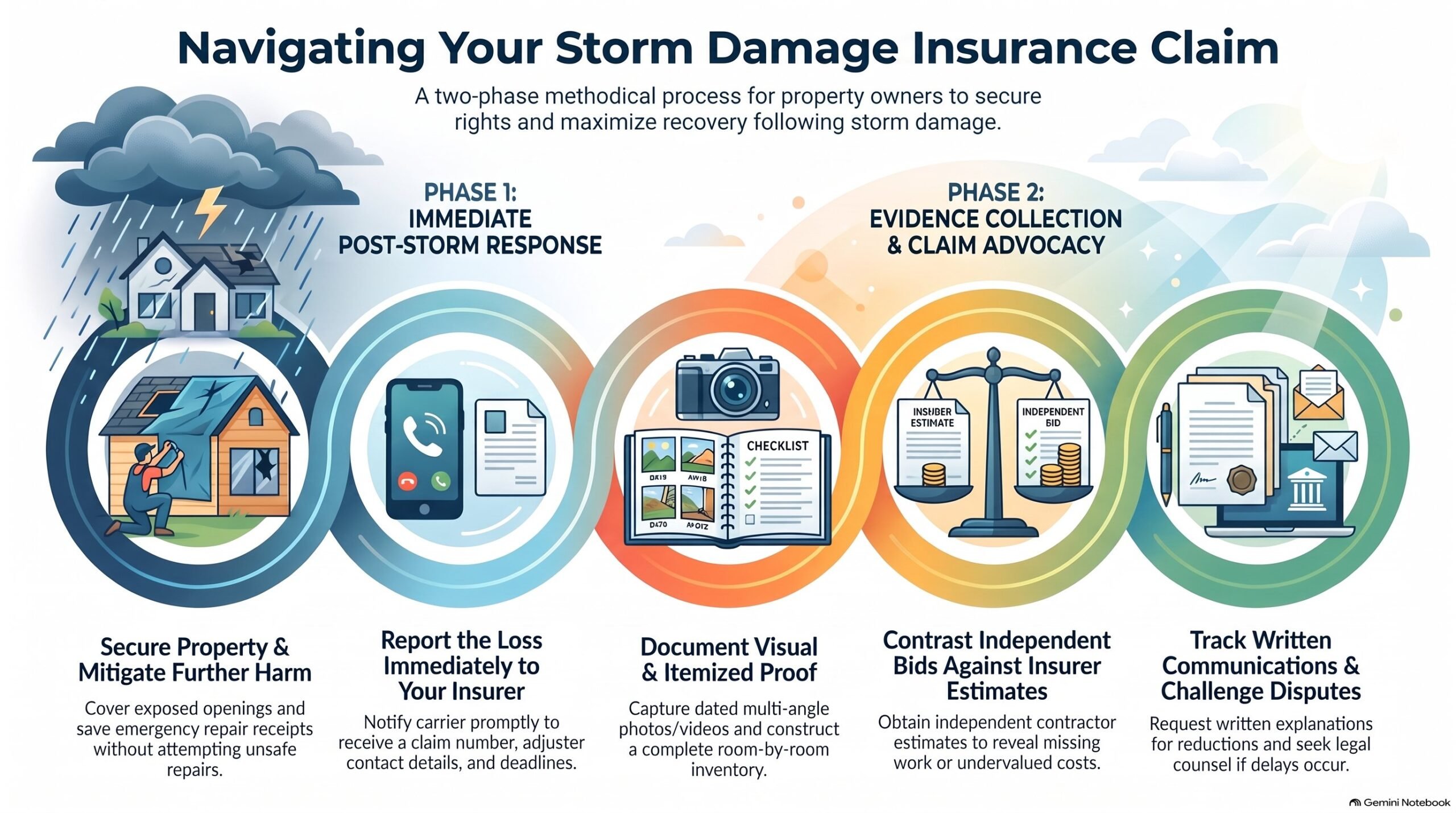 Navigating Storm Damage Insurance Claims