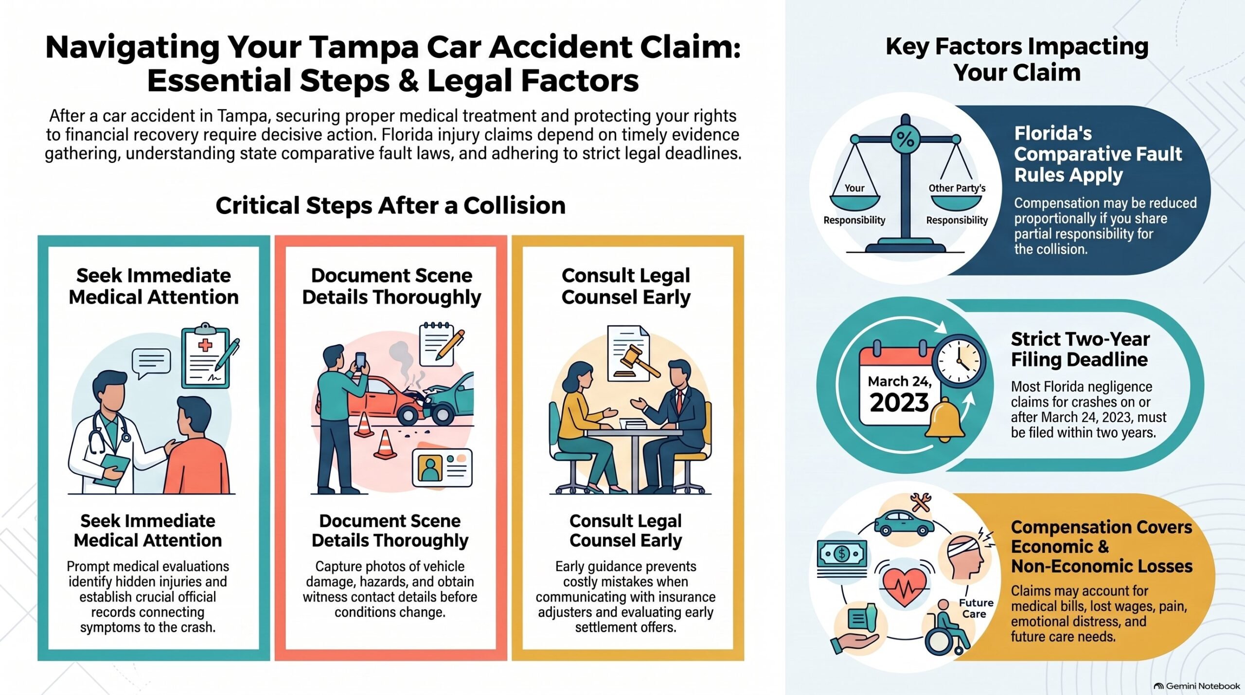 Navigating Tampa Car Accident Claims