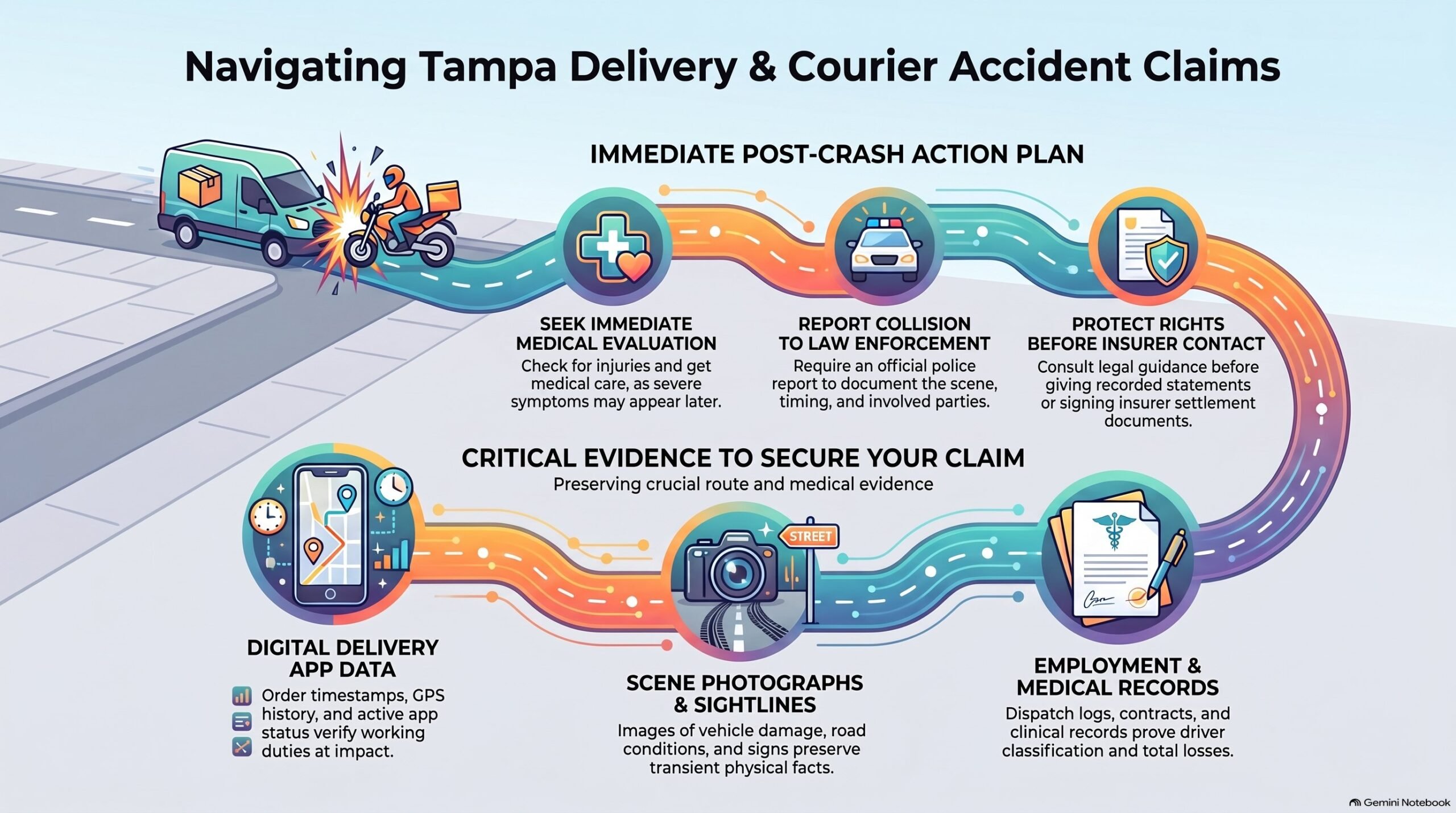 Navigating Tampa Delivery Accident Claims