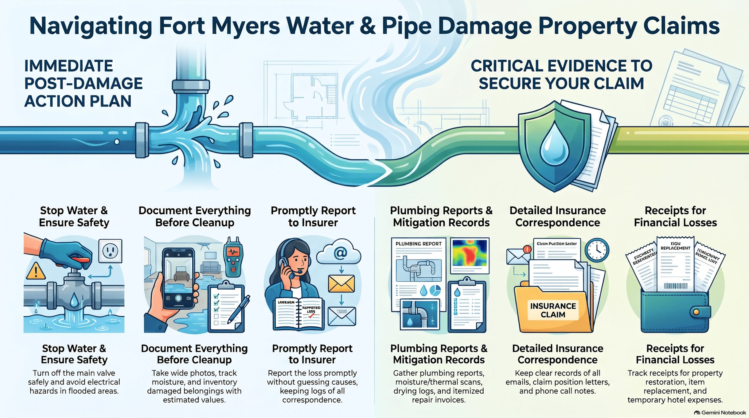 Navigating Water Damage Property Claims